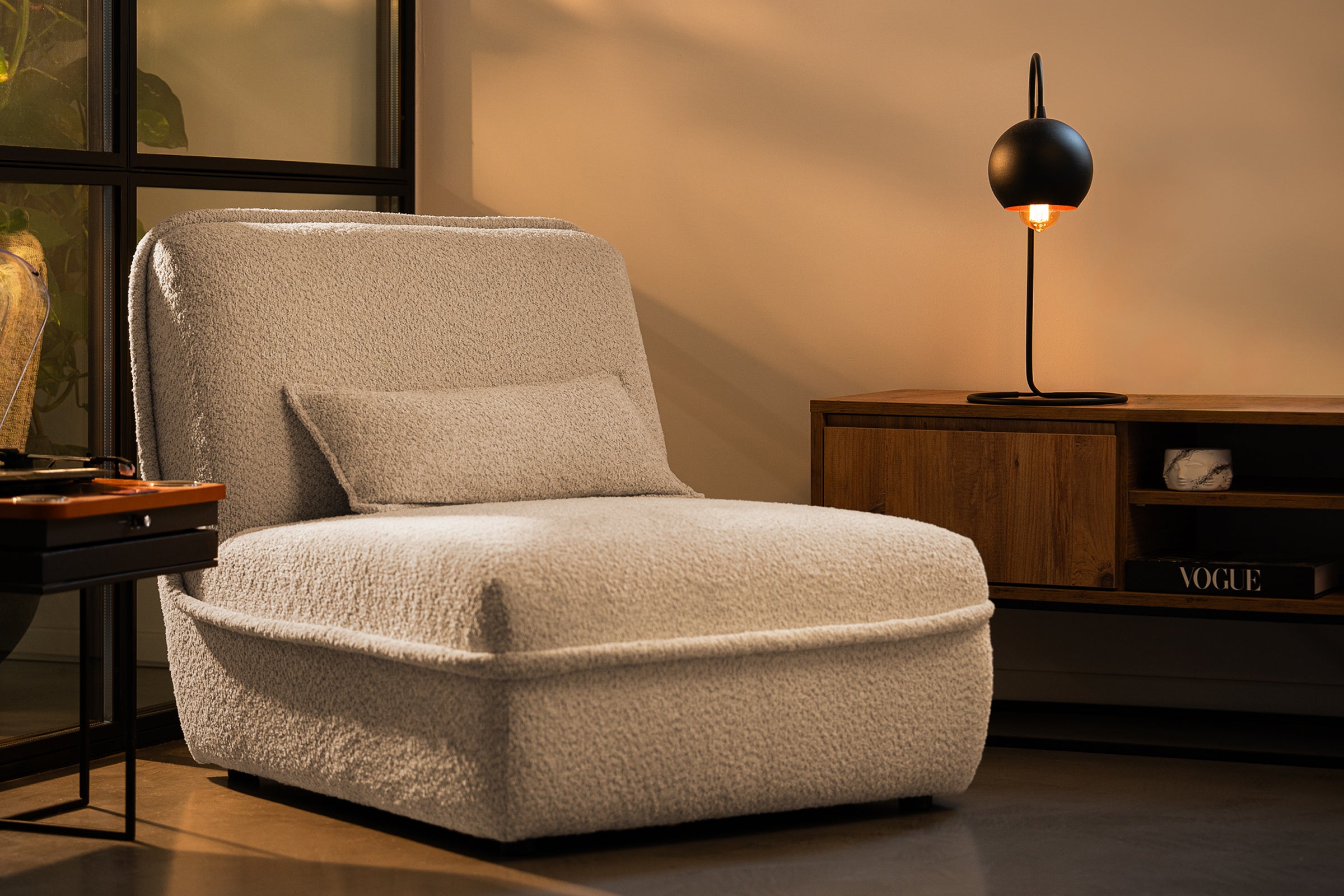 Fotoliu Nor, 80x100x78 cm, #color_Crem-Anthology