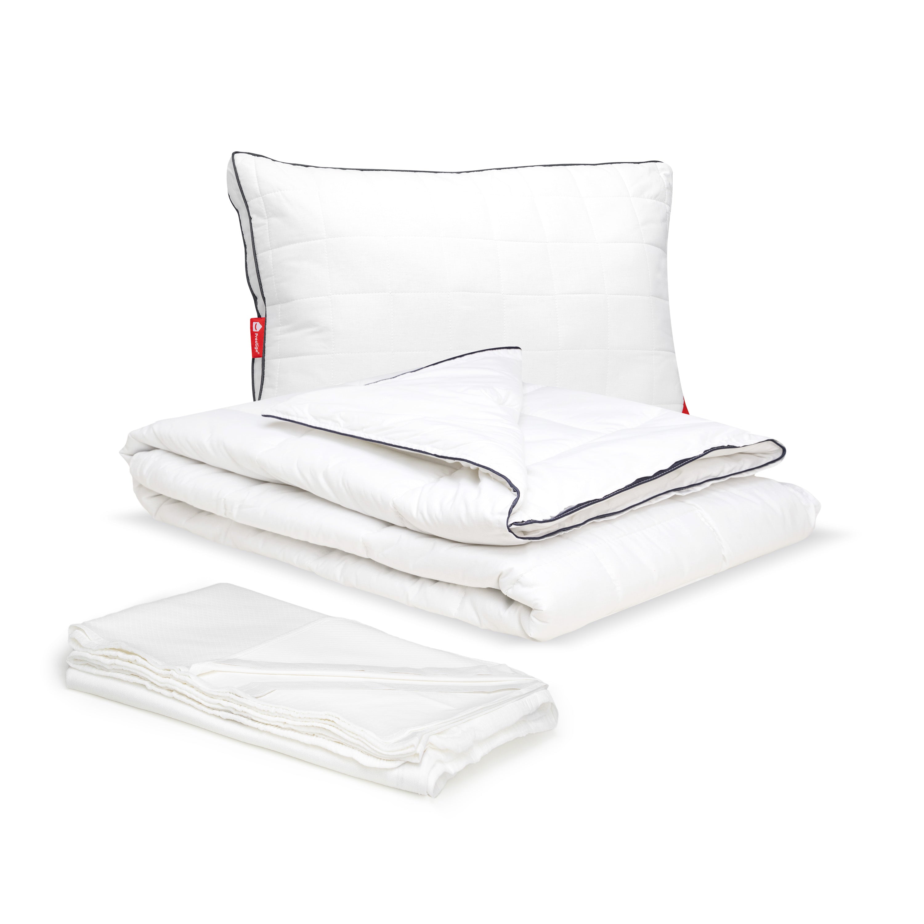 Pachet Cotton Dream Single-Seturi Perne + Pilote-Prestige Home-Prestige Home
