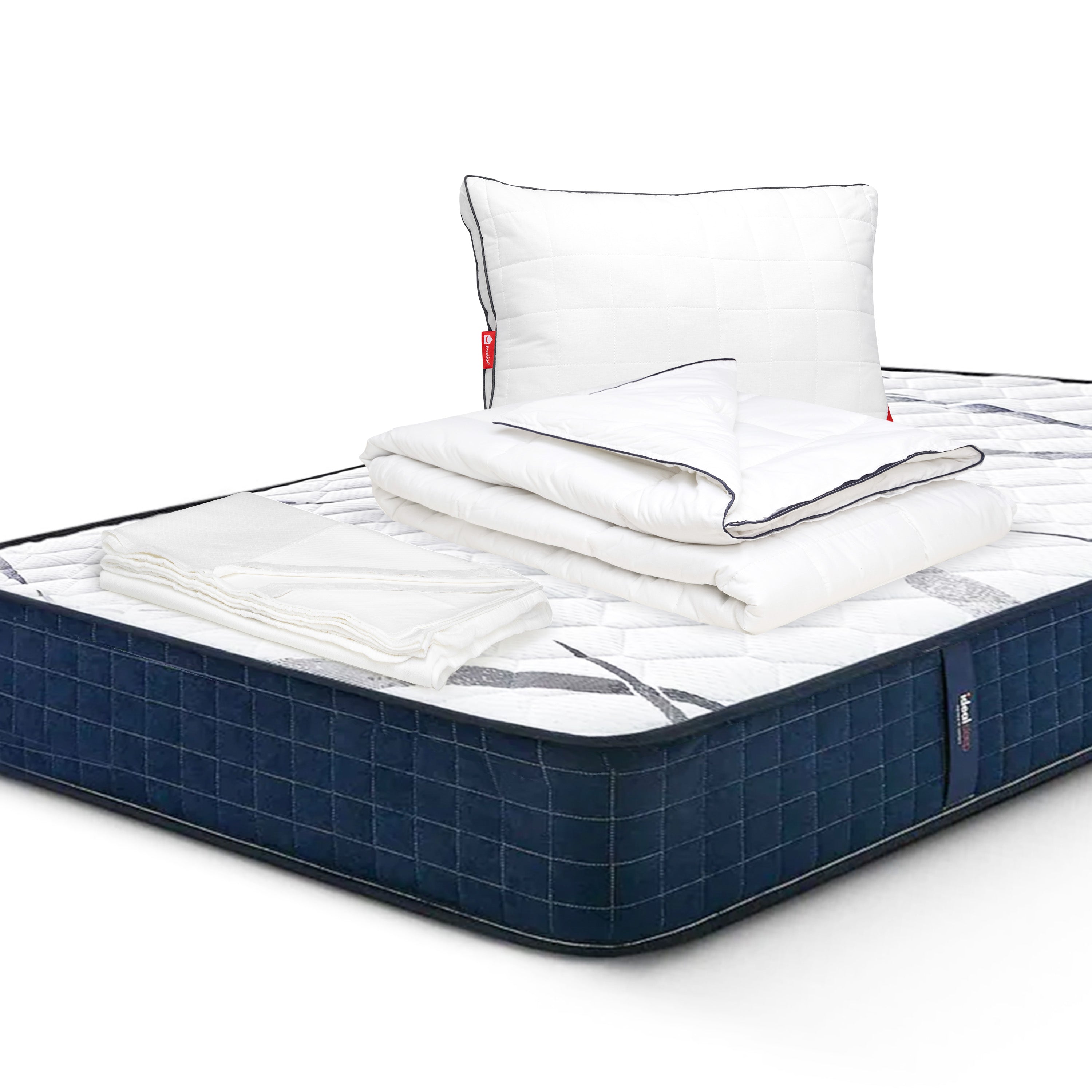 Pachet Saltea 90x200 Cotton Dream Single-Seturi Saltele + Perne + Pilote-Prestige Home-Prestige Home