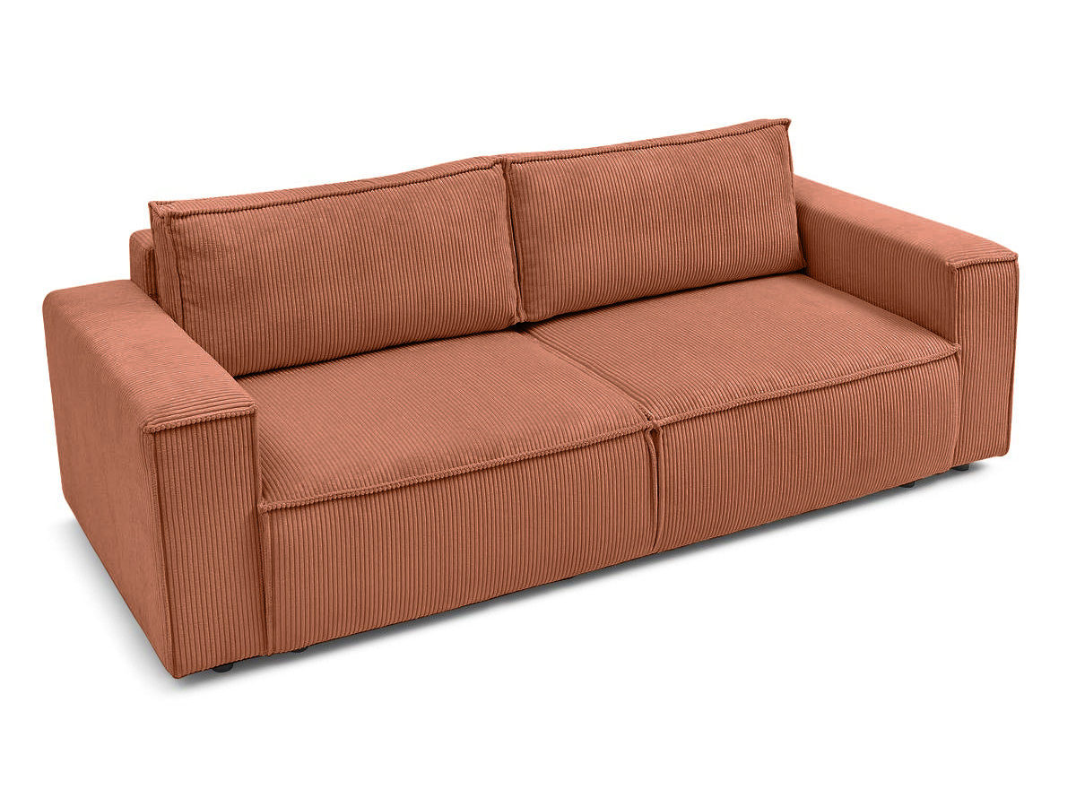 Canapea Extensibila 3 locuri Cloud, cu lada de depozitare, 240x87x85 cm - Prestigehome.ro - Canapea - Prestige - #color_Caramiziu-Zoom