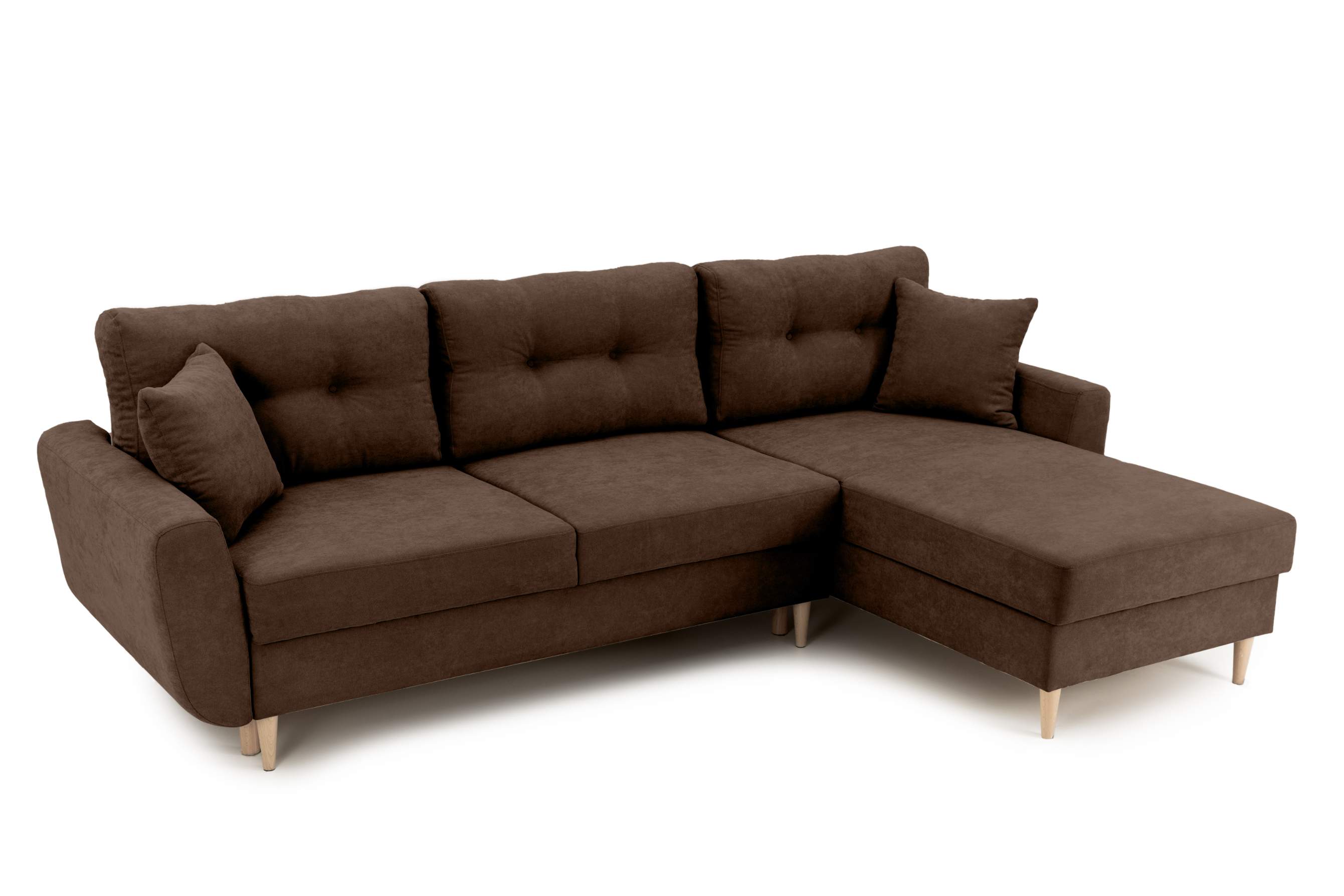 Coltar Extensibil HELSINKI, variante stanga/dreapta 261x166x82 cm - Prestigehome.ro - Coltare - Prestige - #variante coltar_Dreapta #color_Maro-enjoy