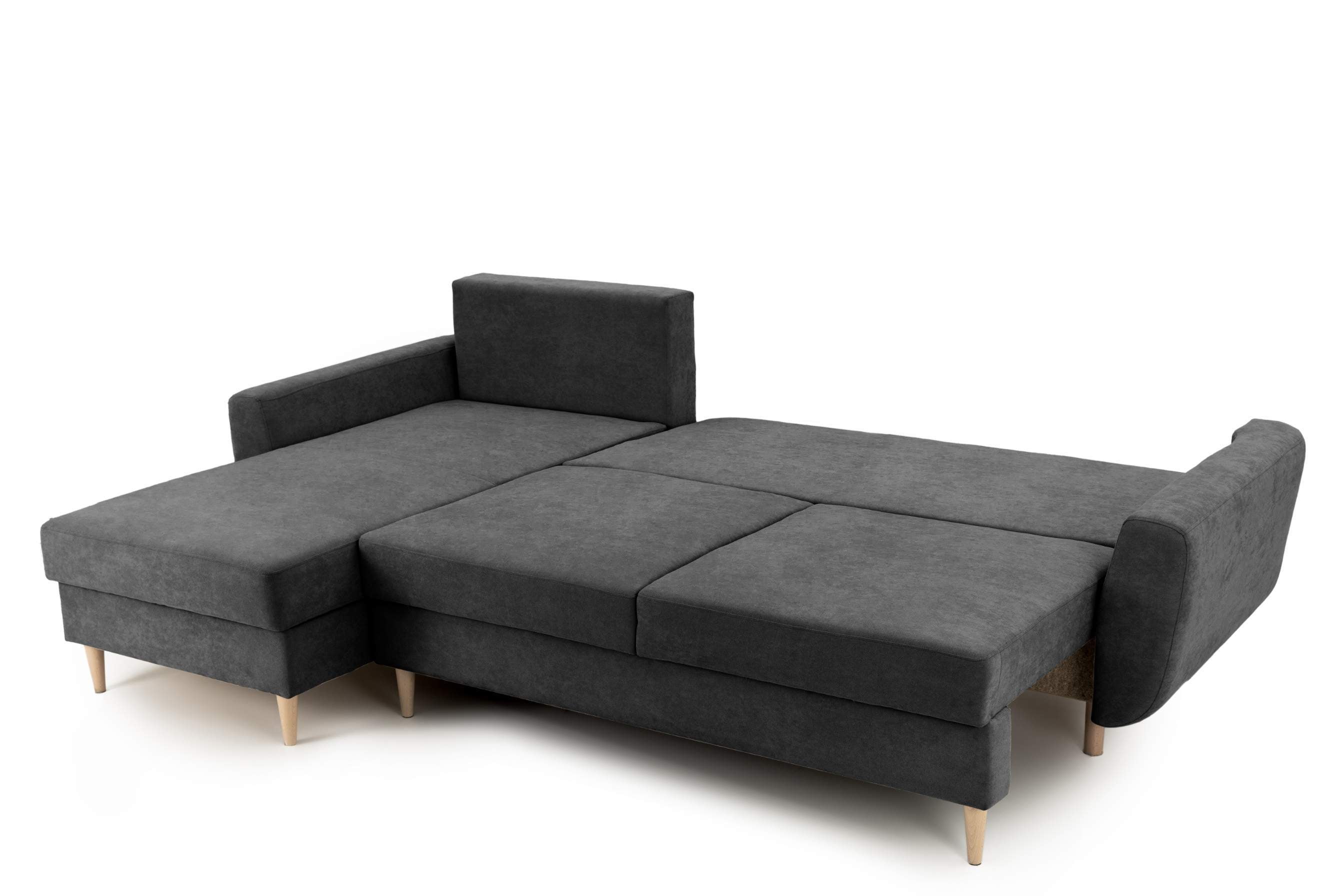 Coltar Extensibil HELSINKI, variante stanga/dreapta 261x166x82 cm - Prestigehome.ro - Coltare - Prestige - #variante coltar_Dreapta #color_gri-inchis-enjoy