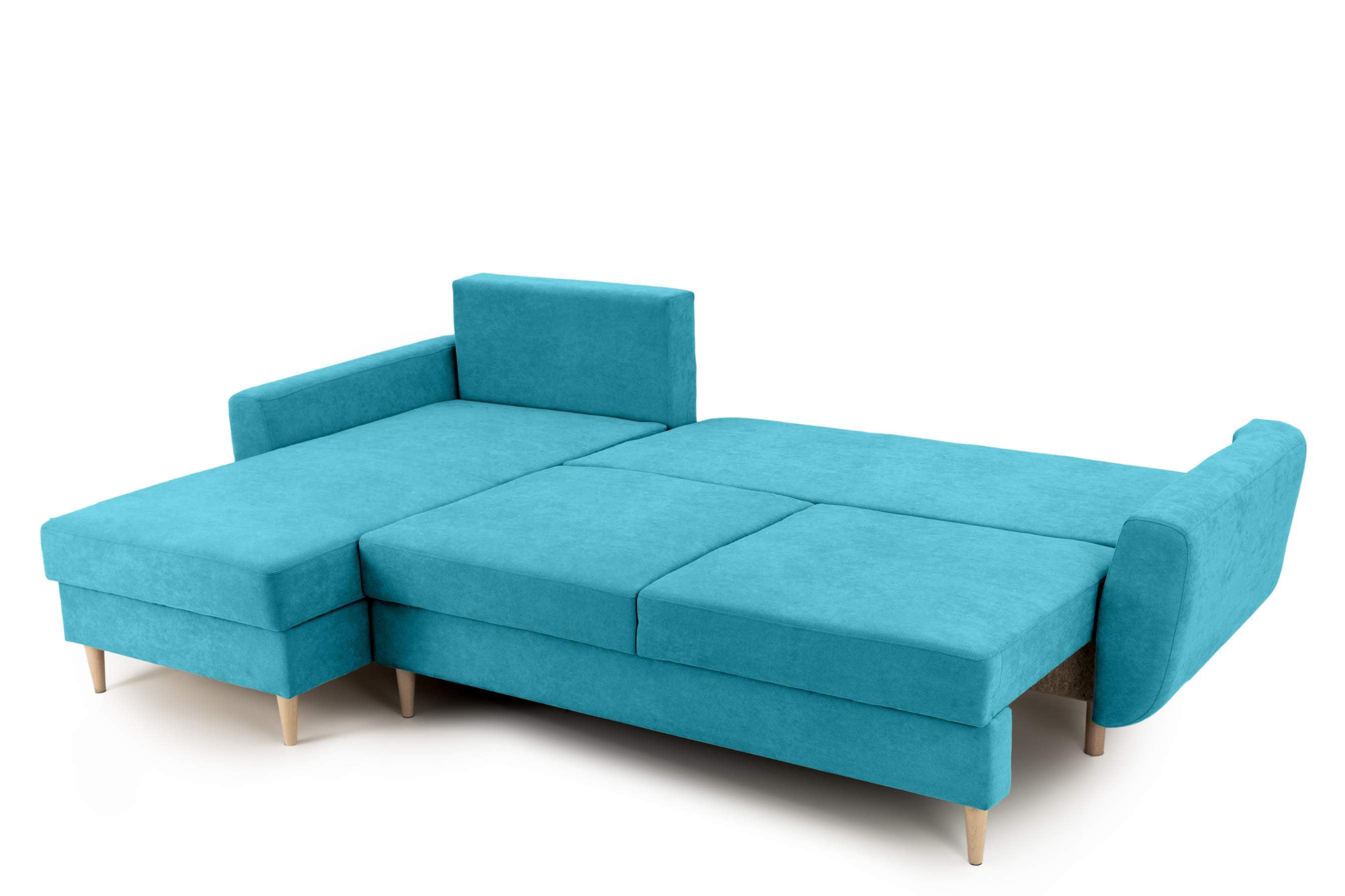 Coltar Extensibil HELSINKI, variante stanga/dreapta 261x166x82 cm - Prestigehome.ro - Coltare - Prestige - #variante coltar_Stanga #color_Turcoaz-enjoy