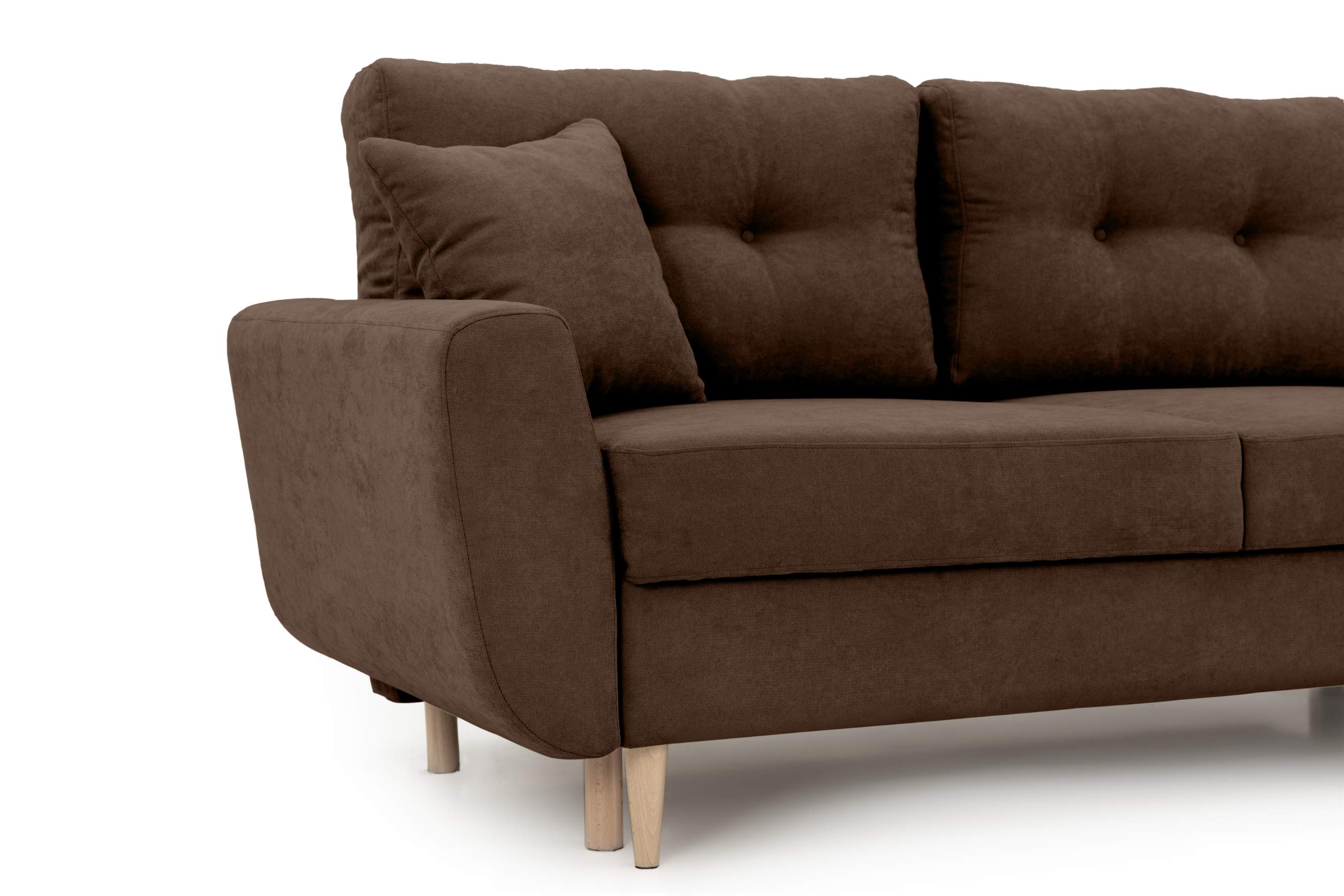 Coltar Extensibil HELSINKI, variante stanga/dreapta 261x166x82 cm - Prestigehome.ro - Coltare - Prestige - #variante coltar_Dreapta #color_Maro-enjoy