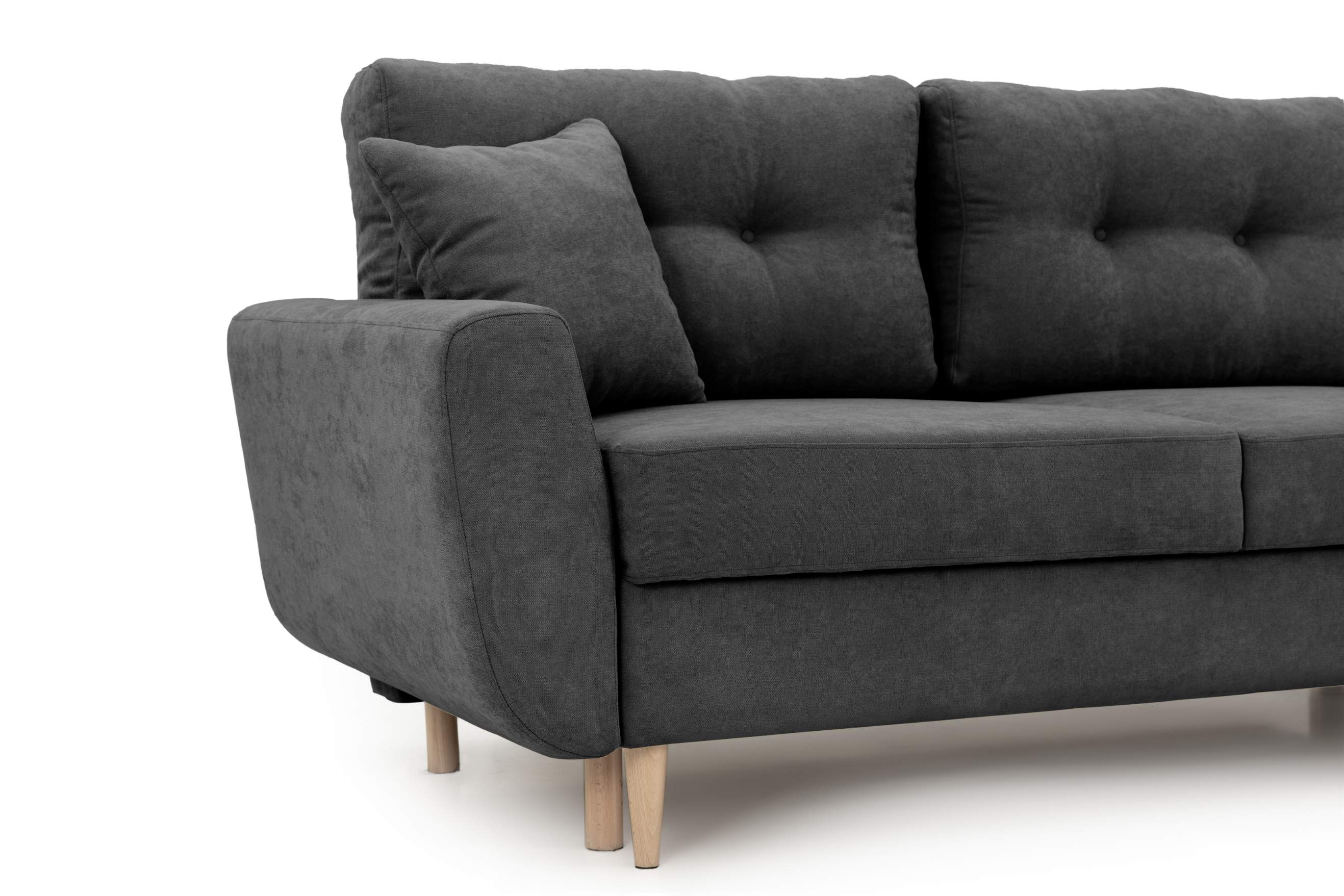 Coltar Extensibil HELSINKI, variante stanga/dreapta 261x166x82 cm - Prestigehome.ro - Coltare - Prestige - #variante coltar_Dreapta #color_gri-inchis-enjoy