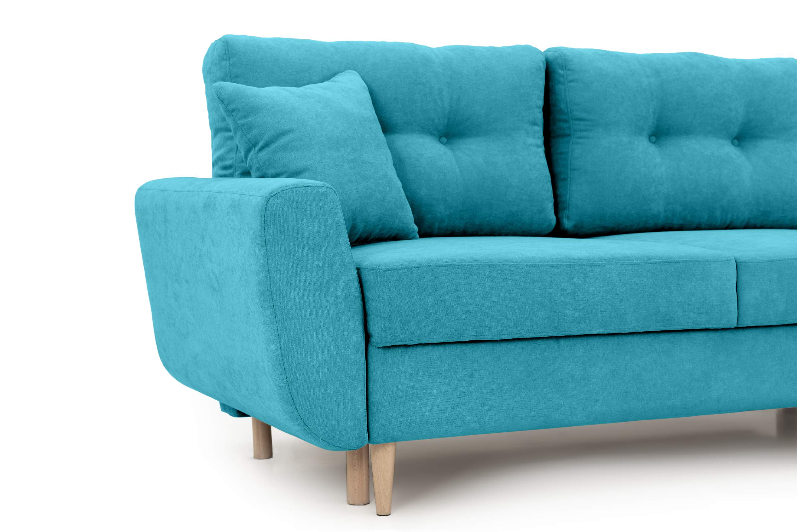 Coltar Extensibil HELSINKI, variante stanga/dreapta 261x166x82 cm - Prestigehome.ro - Coltare - Prestige - #variante coltar_Dreapta #color_Turcoaz-enjoy