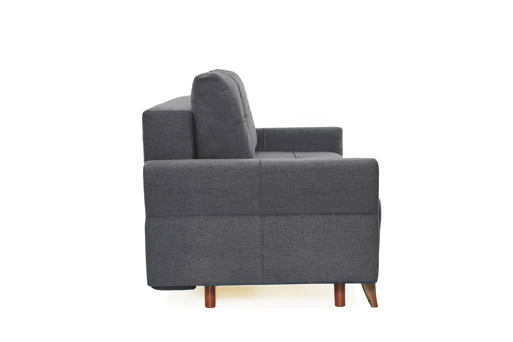 Canapea Extensibila 3 locuri Emerald, cu lada de depozitare, 215x70x90 cm - Prestigehome.ro - Canapea - Prestige - #color_yuca-gri-inchis