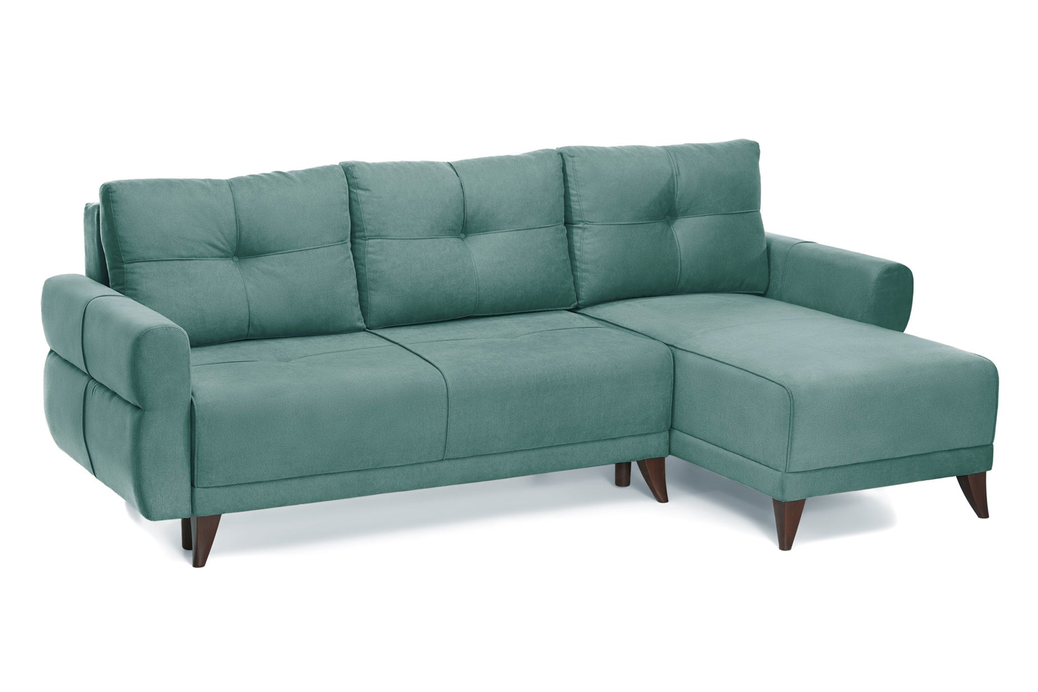 Coltar Extensibil 3 locuri Larin, cu lada de depozitare, 235x90x100 cm - Prestigehome.ro - Coltar - Prestige - #color_menta-enjoy