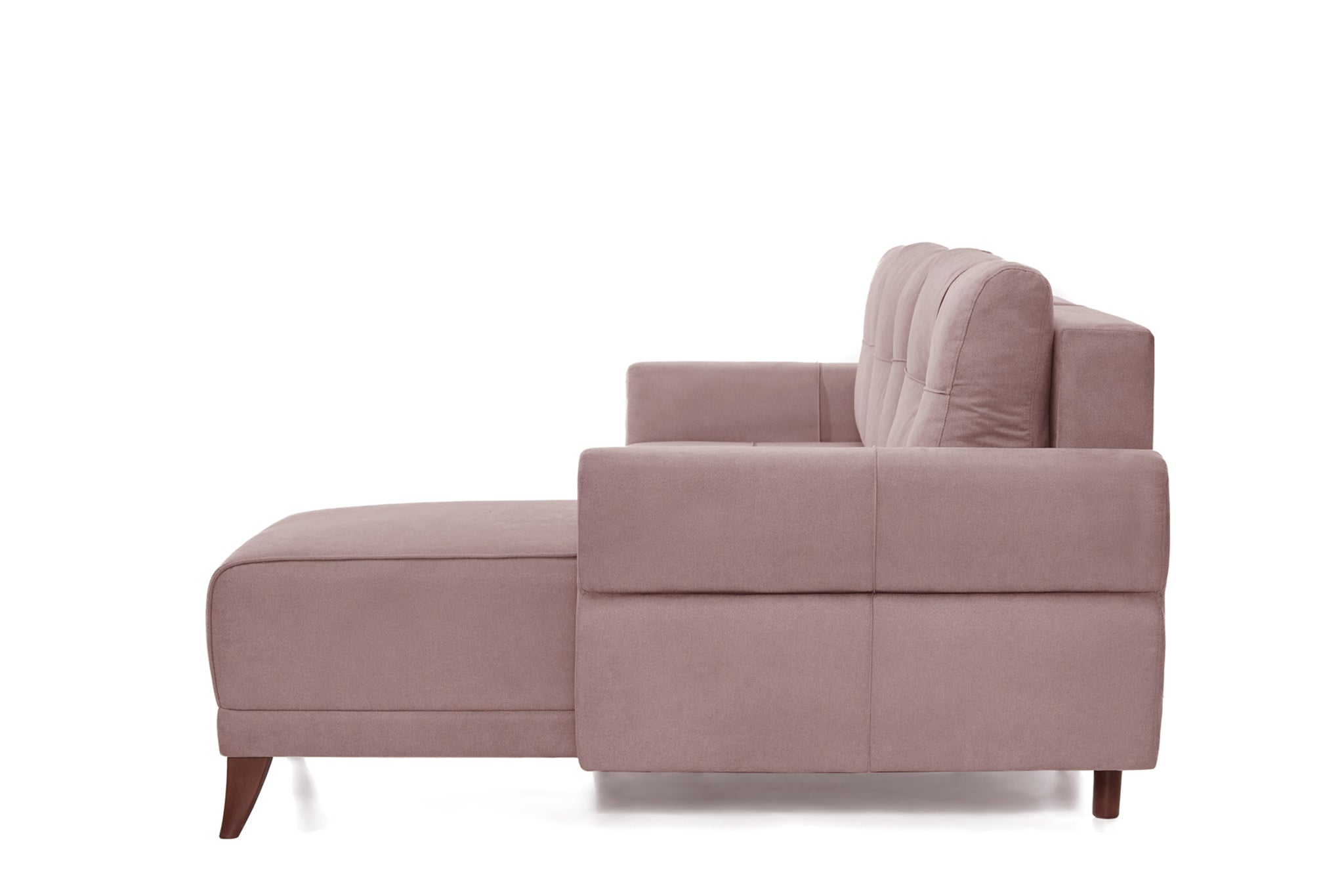 Coltar Extensibil 3 locuri Larin, cu lada de depozitare, 235x90x100 cm - Prestigehome.ro - Coltar - Prestige - #color_roz-flamingo-enjoy