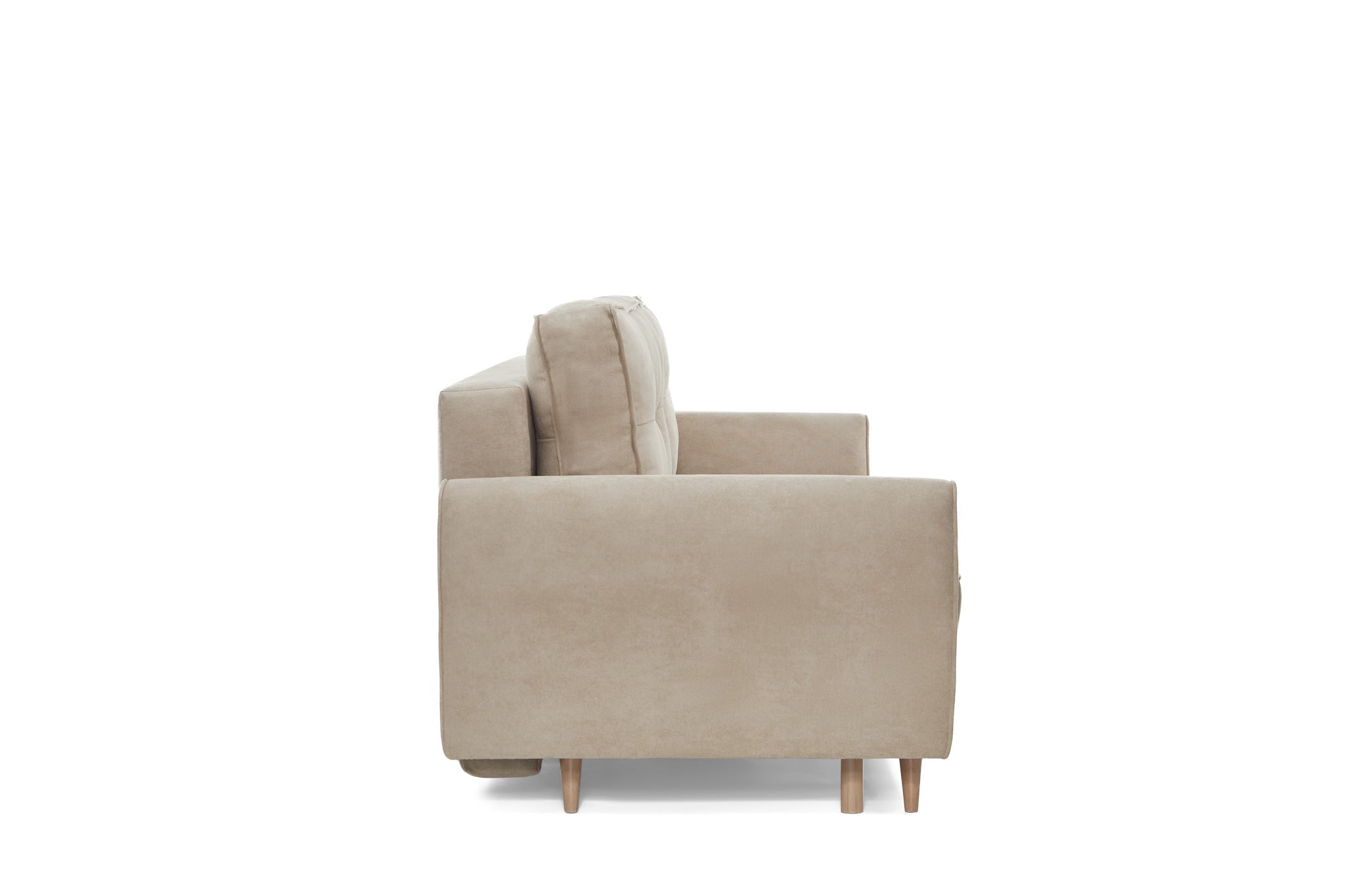 Canapea Extensibila 3 locuri Riga, cu lada de depozitare, 223x150x95 cm - Prestigehome.ro - Canapea - Prestige - #color_bej-enjoy