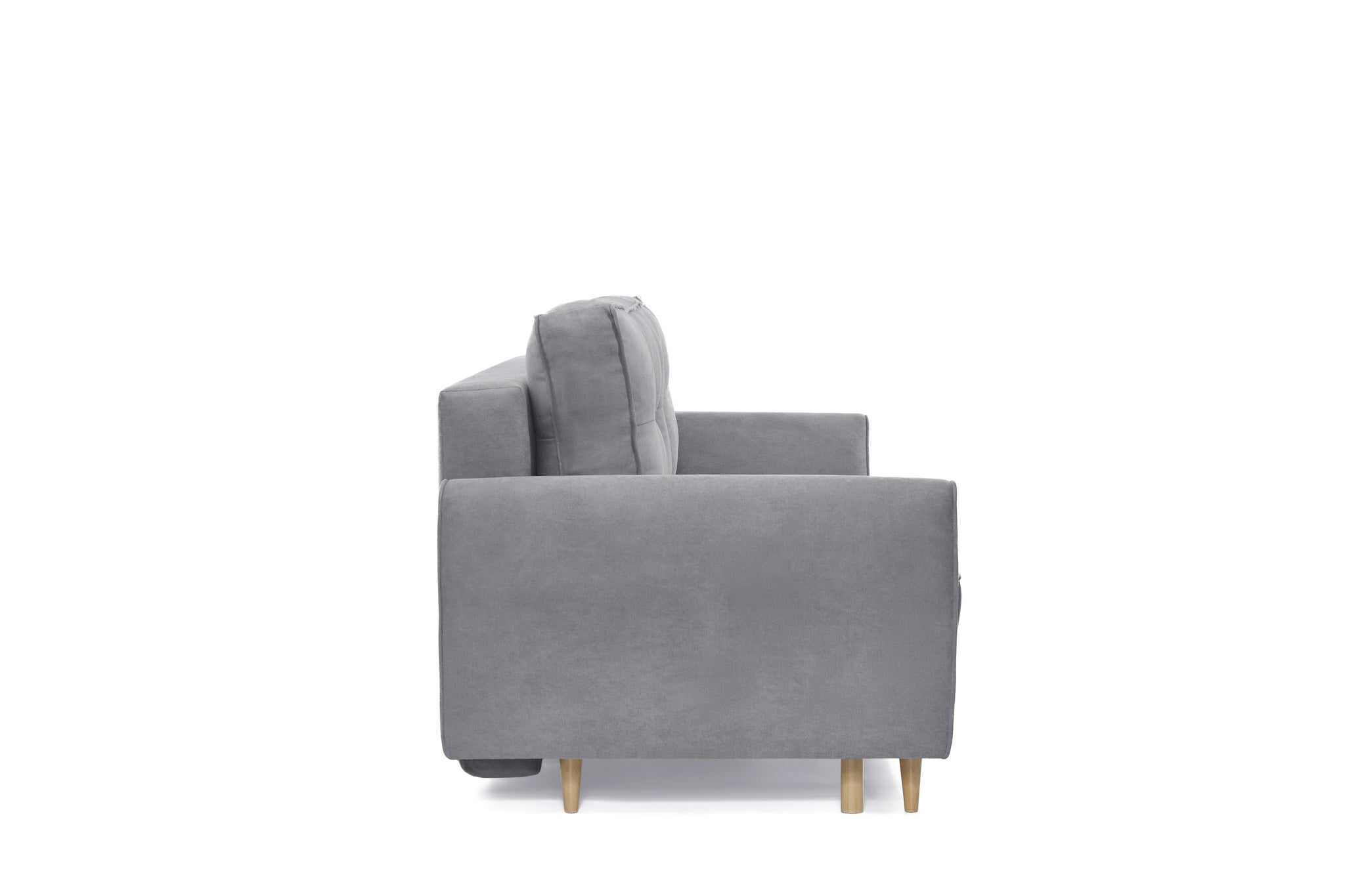 Canapea Extensibila 3 locuri Riga, cu lada de depozitare, 223x150x95 cm - Prestigehome.ro - Canapea - Prestige - #color_gri-enjoy