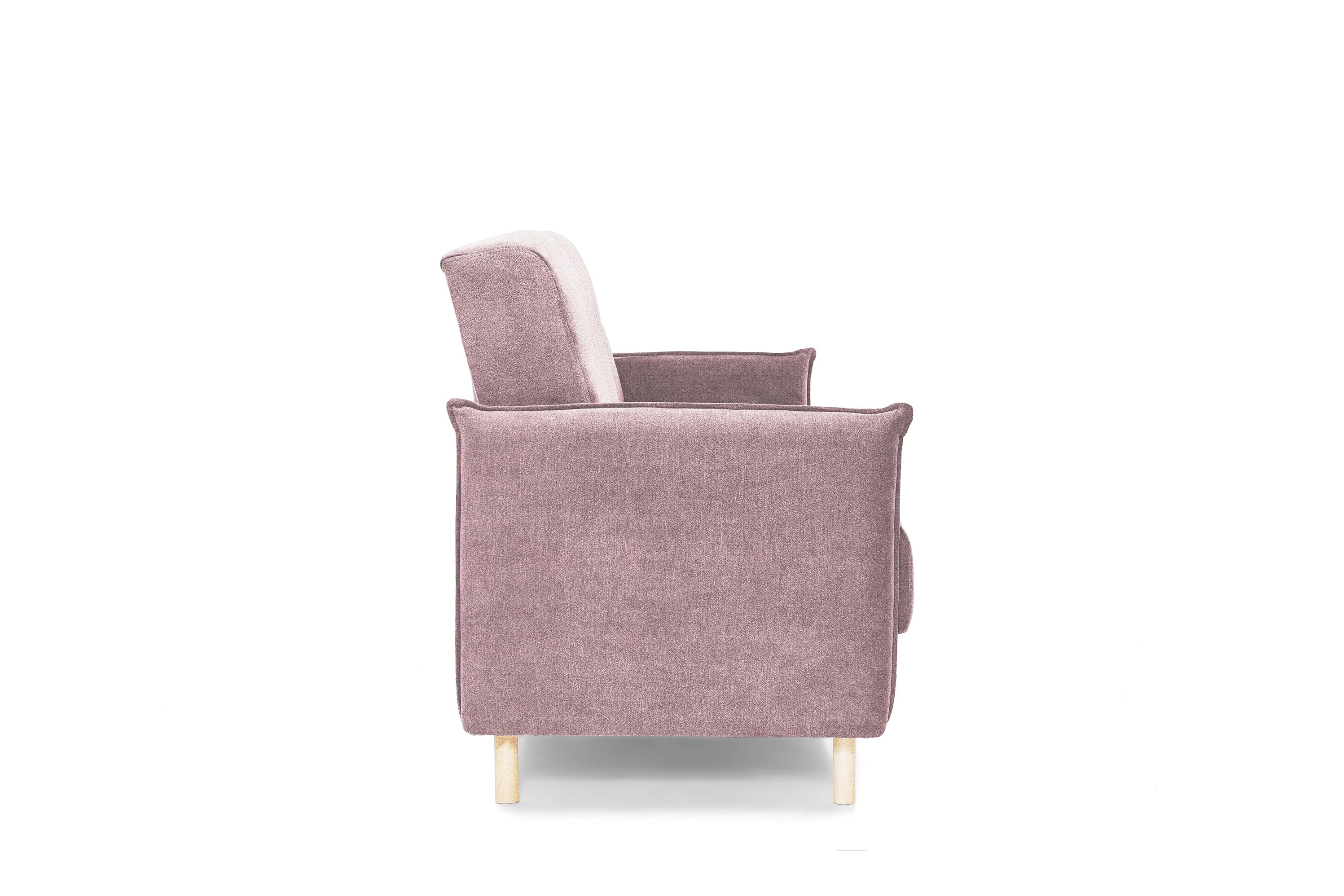 Canapea Extensibila 3 locuri Stone, cu lada de depozitare, 210x70x98 cm- Prestigehome.ro - Canapea - Prestige - #color_aston-Roz