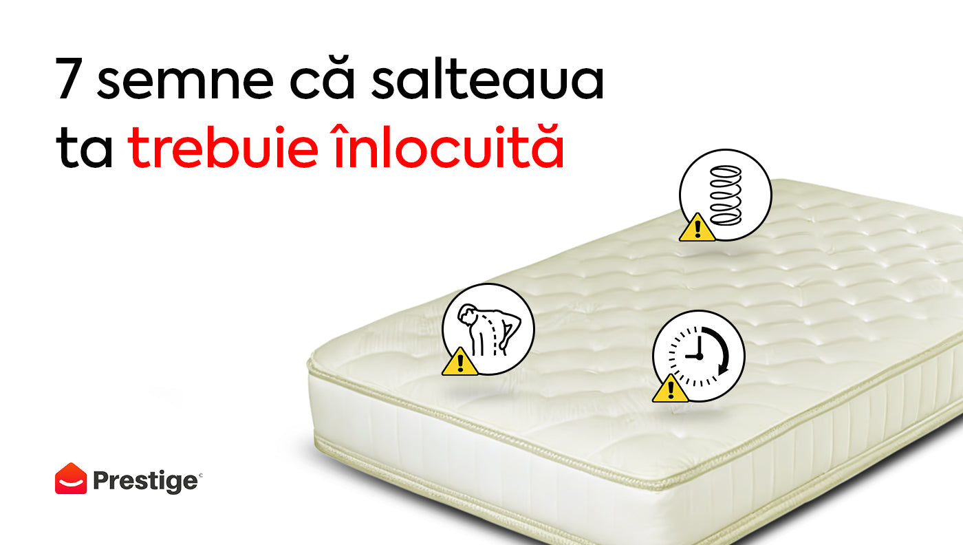 Cum verifici dacă TREBUIE SAU NU să-ți schimbi salteaua