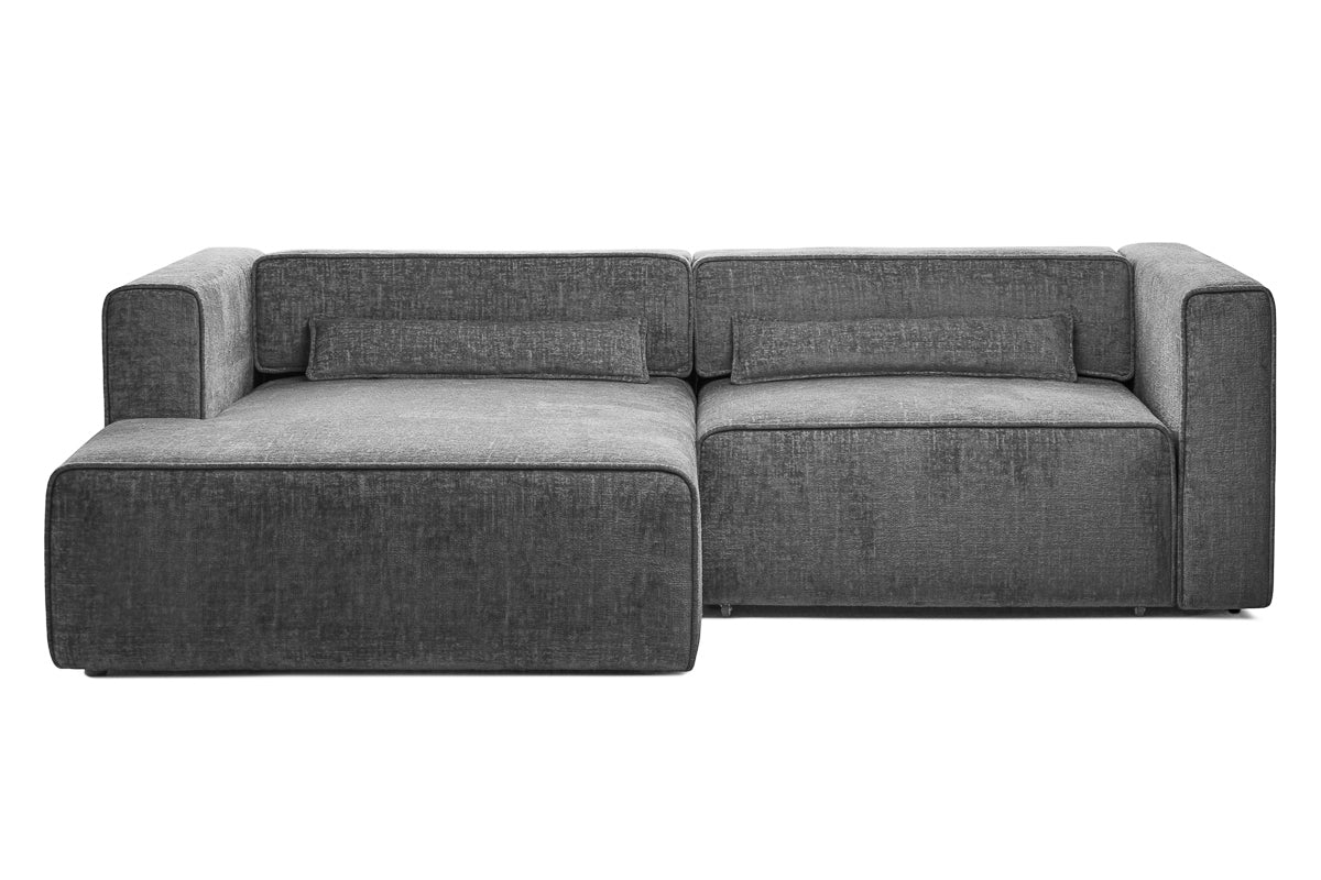 Colțar Extensibil 3 locuri ZANETTO, cu ladă de depozitare, 240x157x70 cm