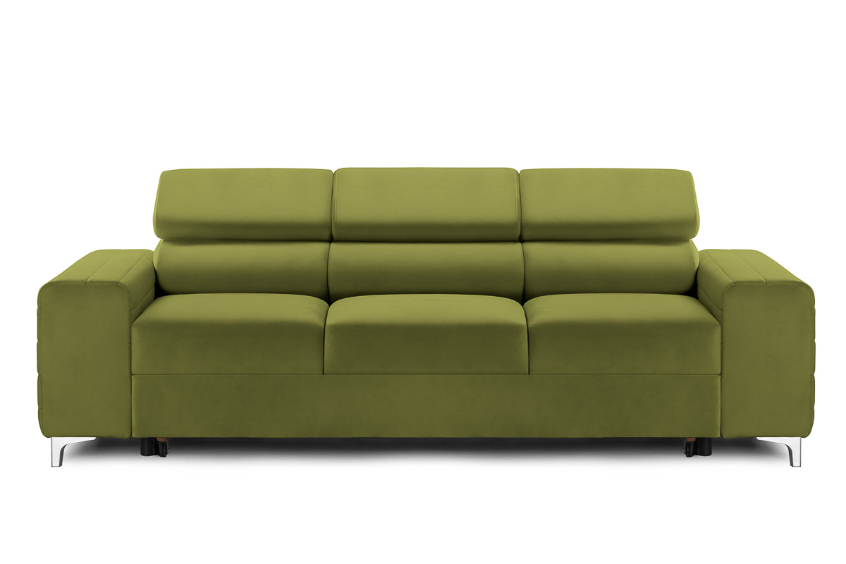 Canapea Extensibilă 3 locuri TIME NEW, cu tetiere reglabile, cu suport lombar, 255x97x94 cm