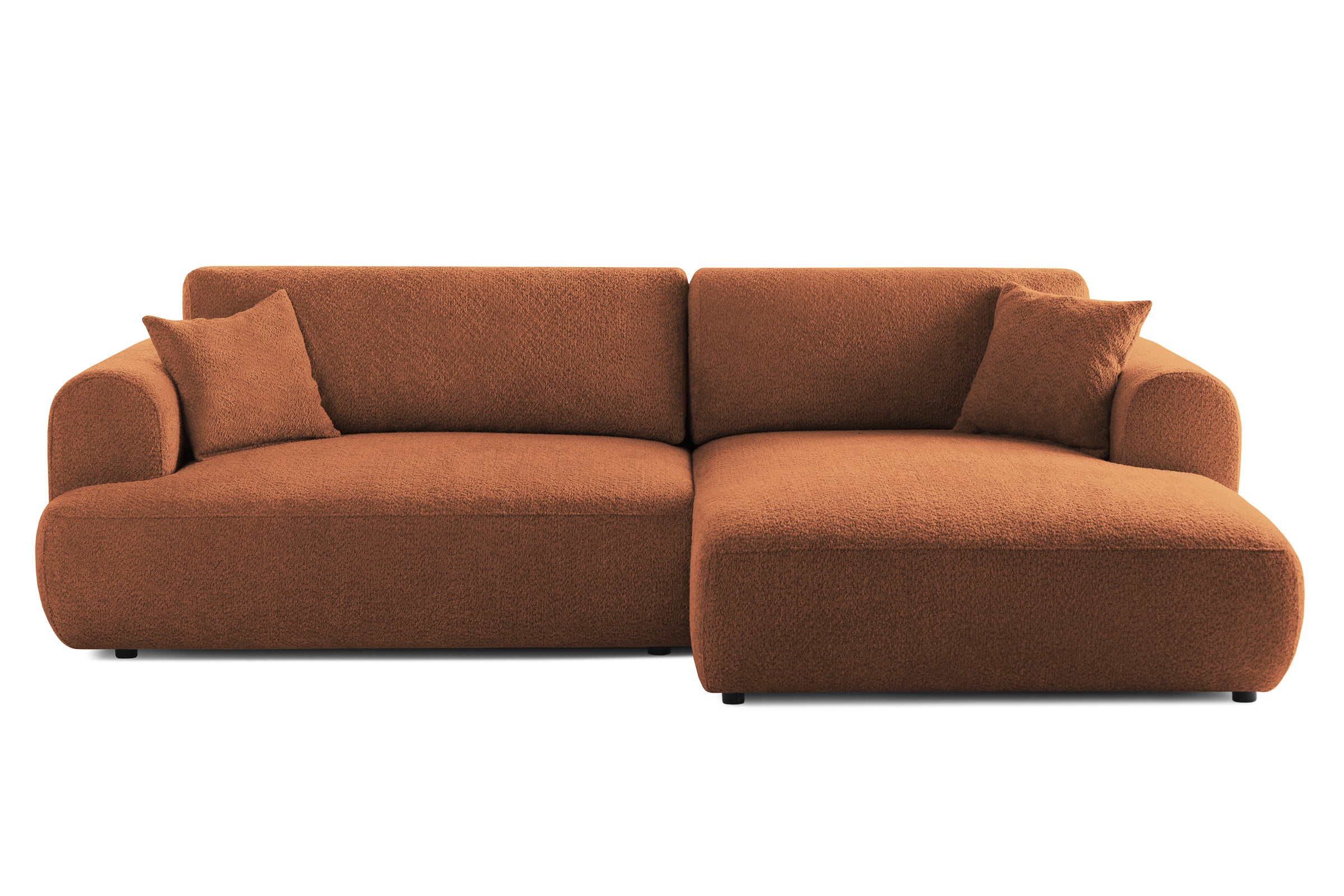 Colțar Extensibil 3 locuri NOA, cu ladă de depozitare, 270x155x80 cm, #color_Bordeaux-Anthology