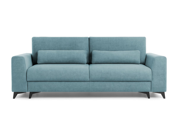 Canapea Extensibilă 3 locuri TIVOLI, 240x105x95 cm, #color_Albastru-Mystery