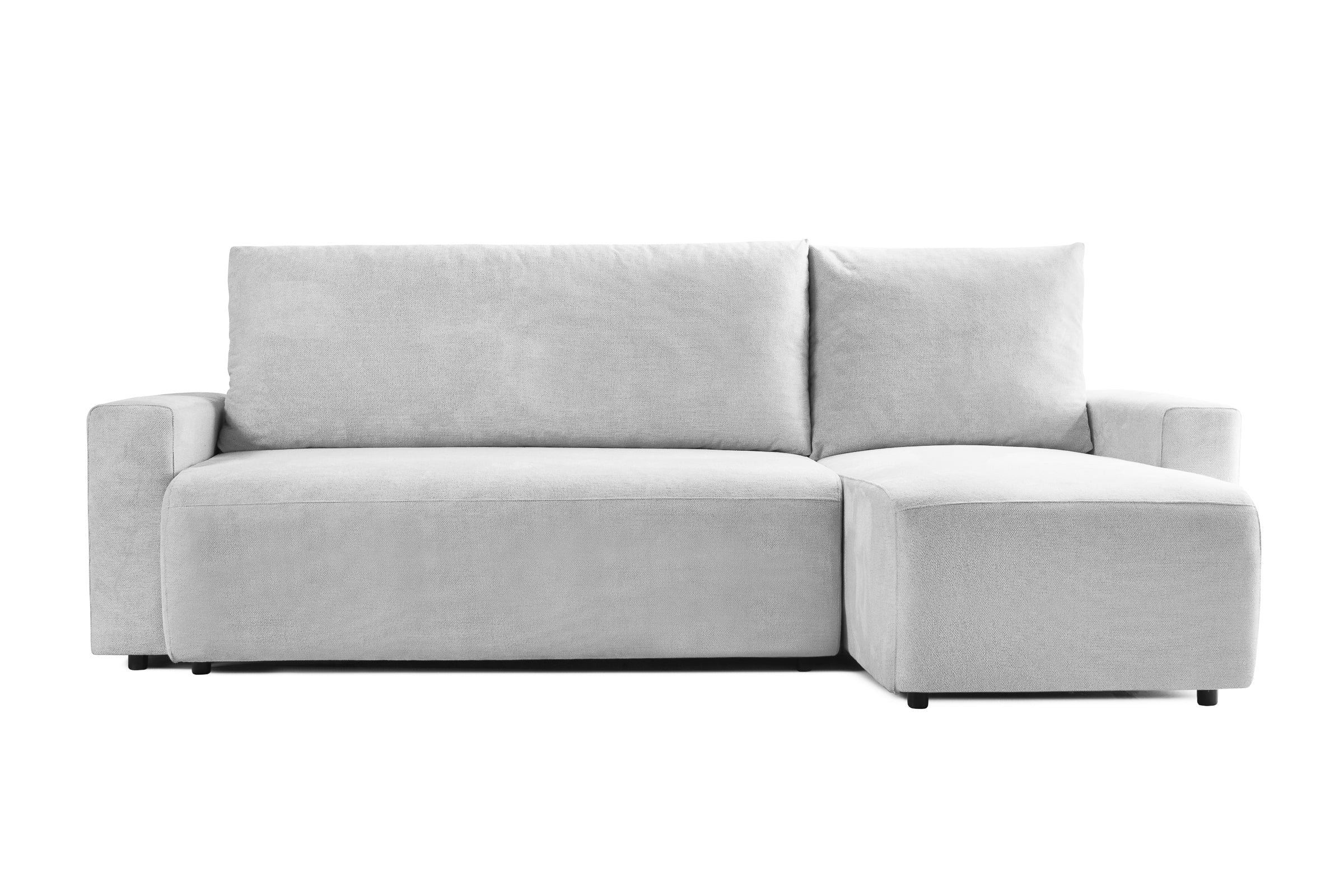 Canapea Extensibilă 3 locuri KENZO, 235x100x93 cm, #color_Gri-Argintiu-Memphis