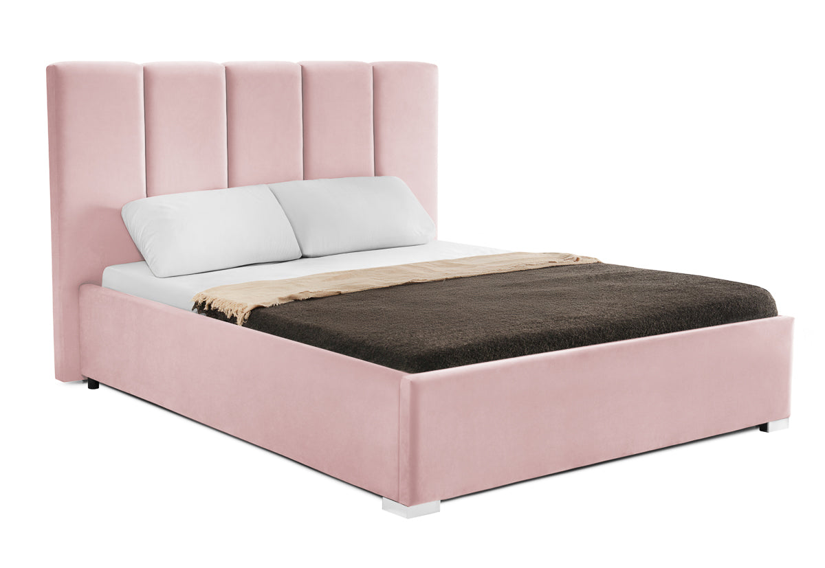 Pat Tapitat Luna, cu Lada Rabatabil, Prestigehome.ro, Prestige, #color_swing-roz
