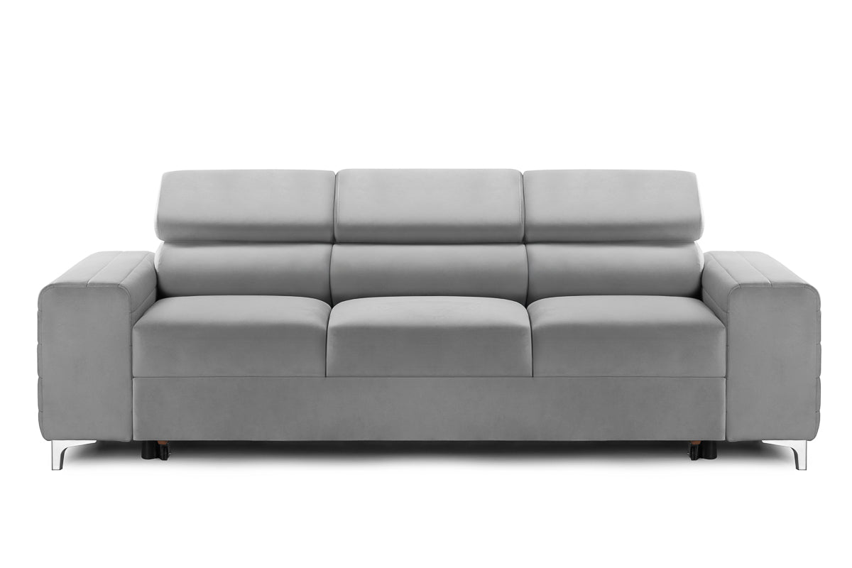 Canapea Extensibilă 3 locuri TIME NEW, cu tetiere reglabile, cu suport lombar, 255x97x94 cm