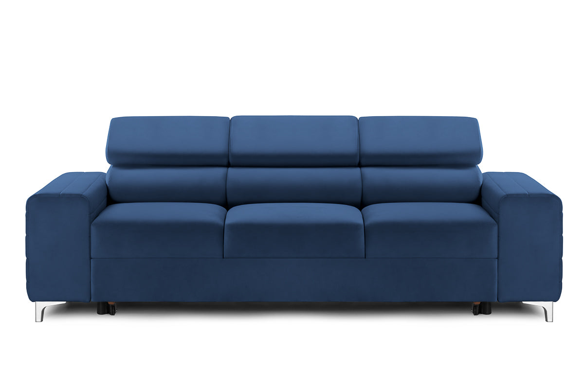 Canapea Extensibilă 3 locuri TIME NEW, cu tetiere reglabile, cu suport lombar, 255x97x94 cm