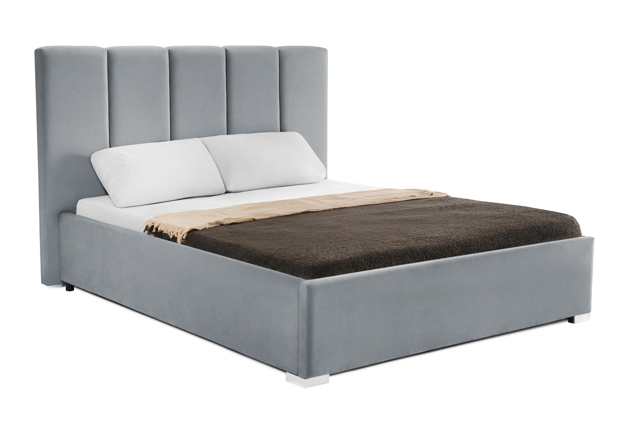 Pat Tapitat Luna, cu Lada Rabatabil, Prestigehome.ro, Prestige, #color_swing-gri