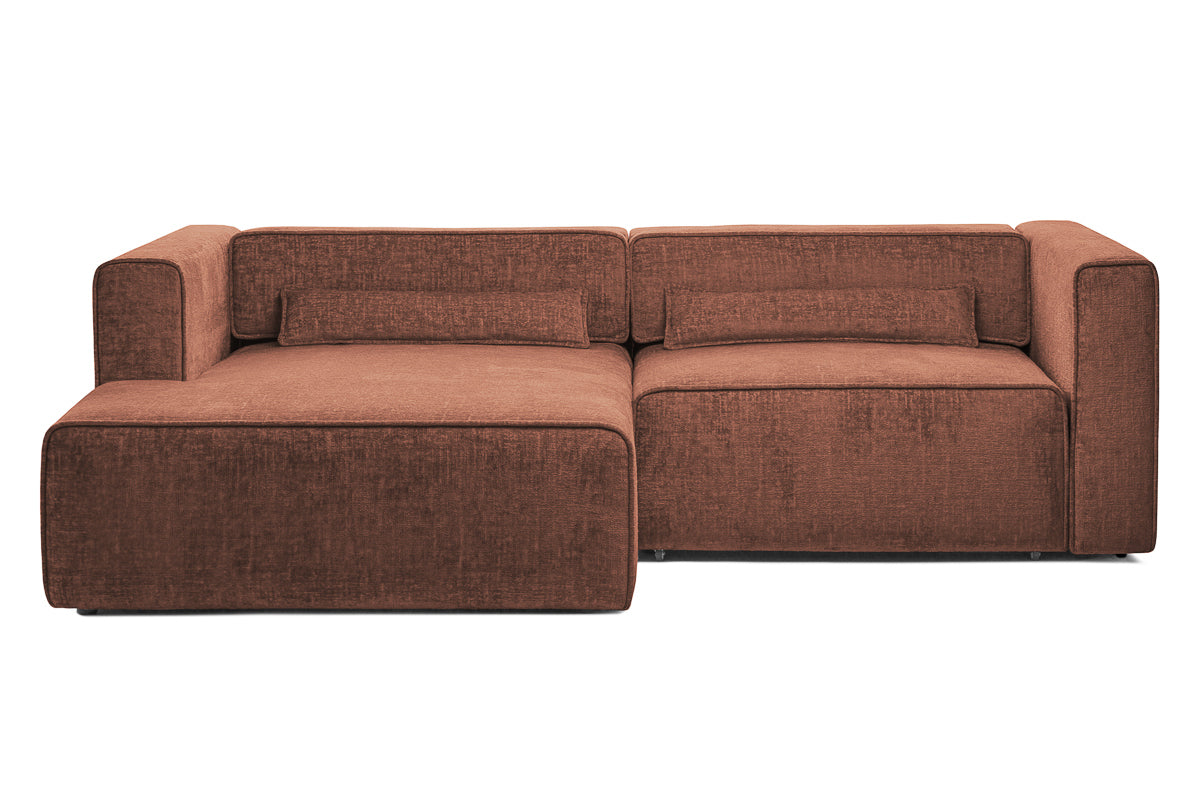 Colțar Extensibil 3 locuri ZANETTO, cu ladă de depozitare, 240x157x70 cm