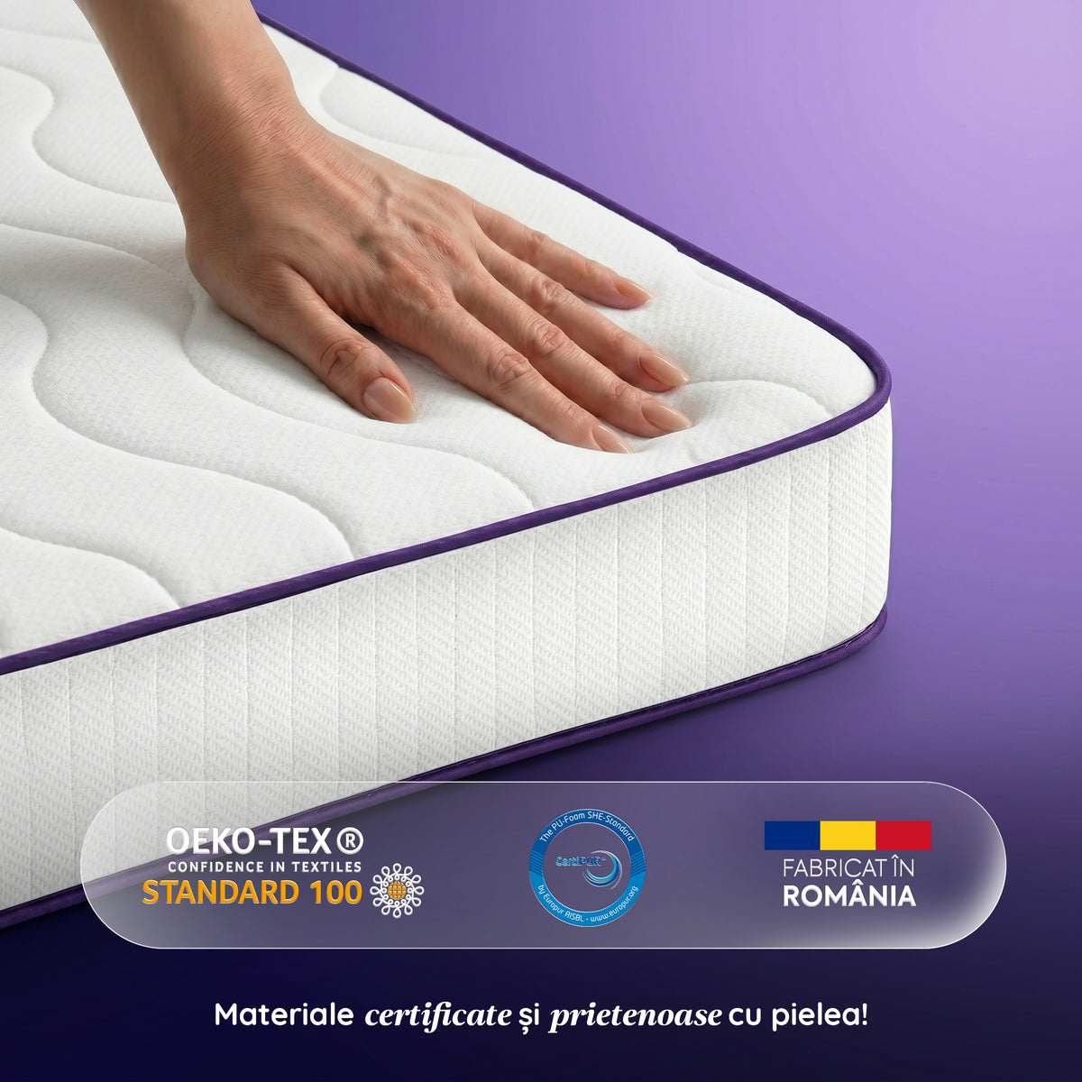 Pachet Saltea 90x200 Comfort Plus Single