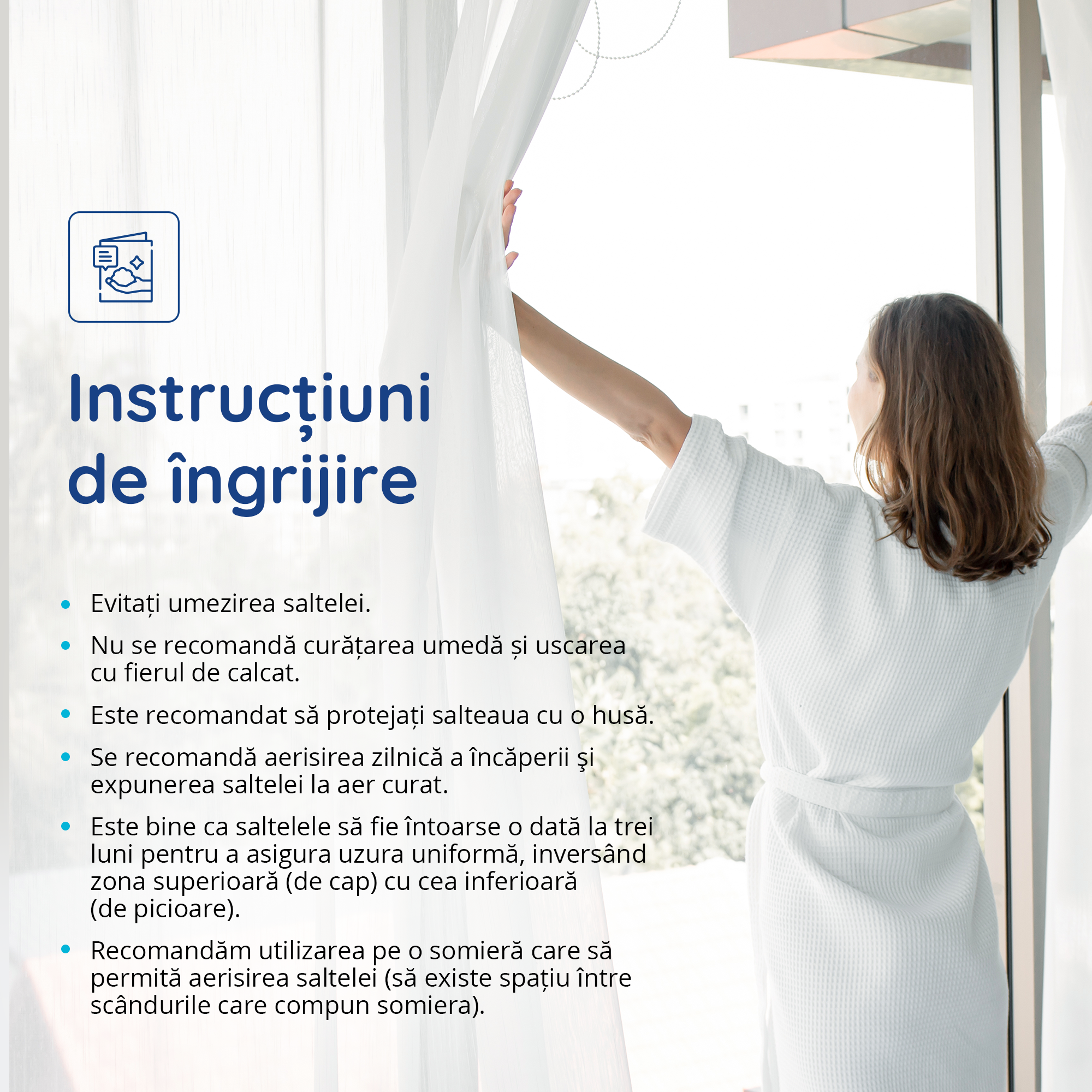 Saltea Ideal Sleep WAVE POCKET, Arcuri individuale, spumă poliuretanică în straturi, superortopedică, Grosime 25 cm