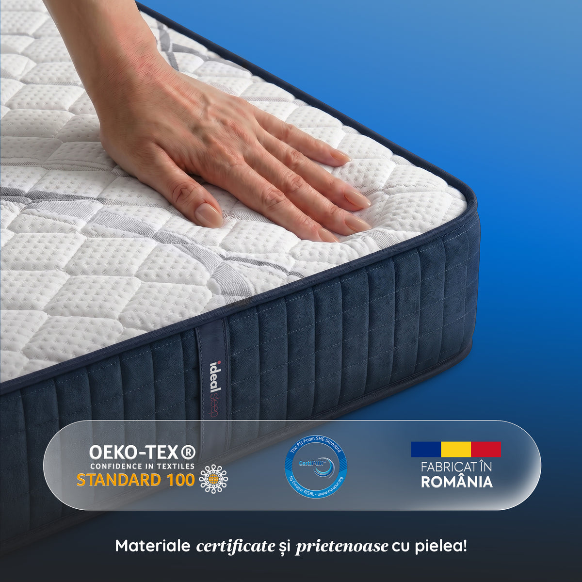 Pachet Saltea 90x200 Cotton Dream Single