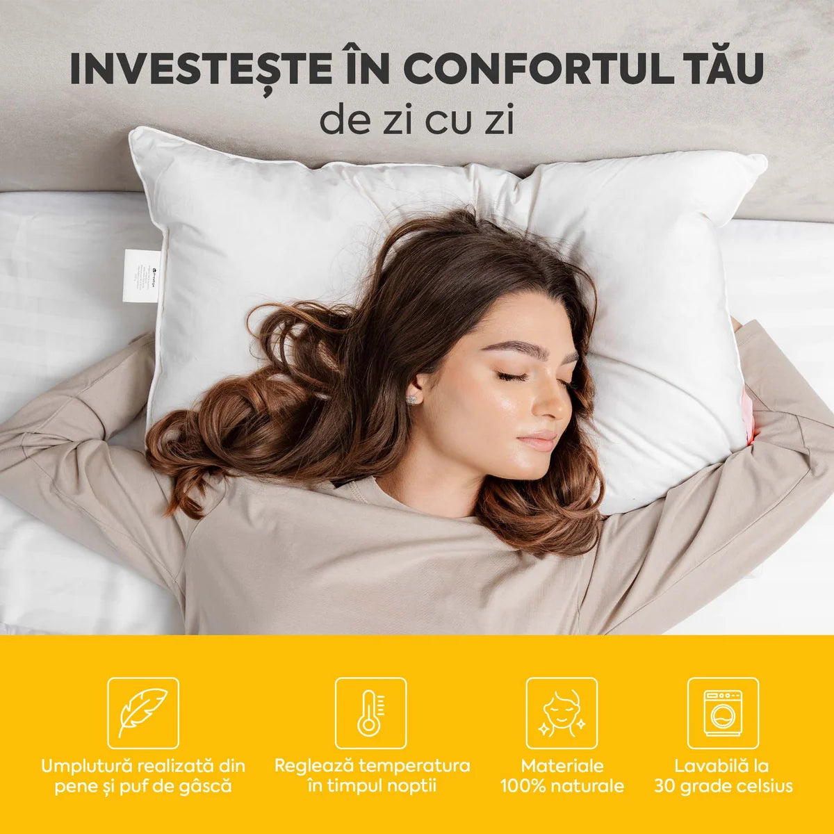 Pachet Saltea 90x200 Deluxe Single