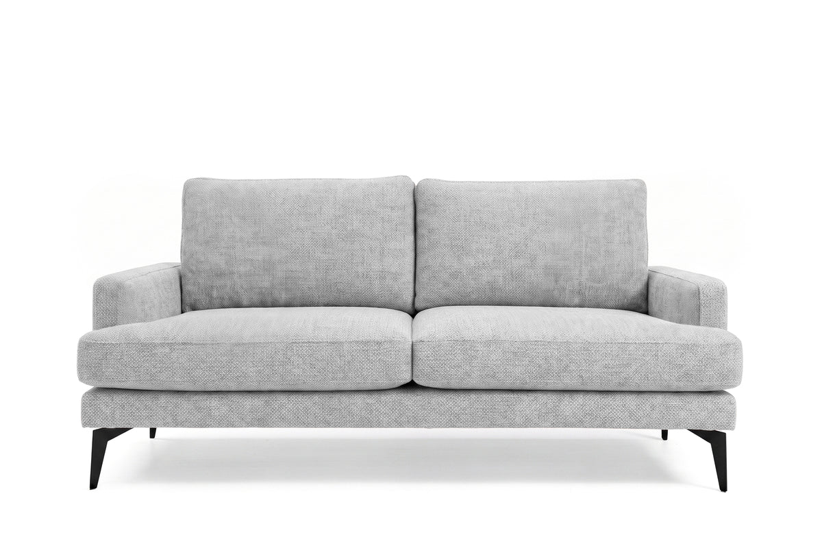 Colțar Fix AZURRO, cu ladă de depozitare, 280x90/180x85 cm - Prestigehome.ro - Colțar - Prestige #color_Gri-Argintiu-Mystery