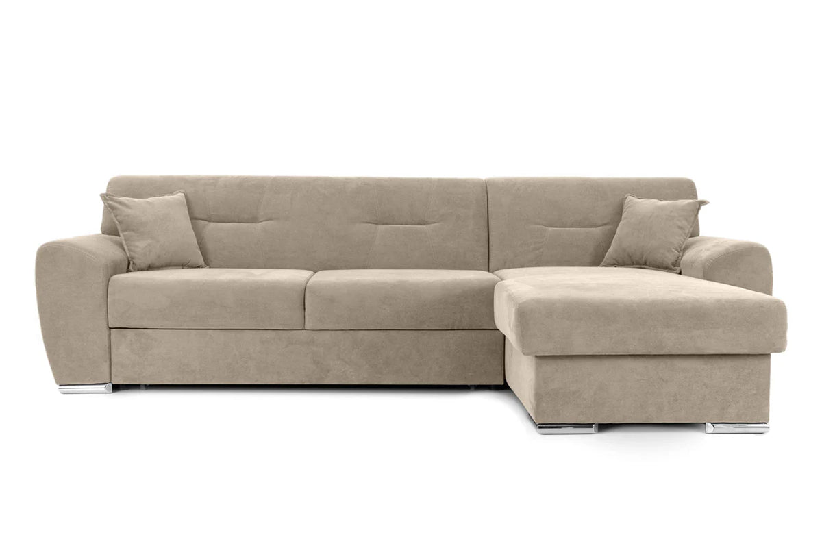 Colțar Extensibil ASTORIA, cu ladă de depozitare, variante stânga/dreapta 281x168x85 cm