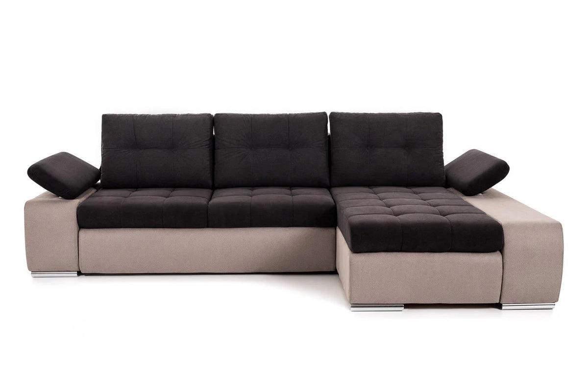 Colțar Extensibil VENETIA, cu ladă de depozitare, variante stânga/dreapta 290x170x80 cm