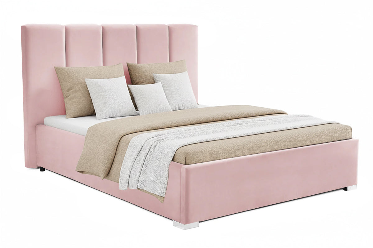 Pat Tapitat Luna, cu Lada Rabatabil, Prestigehome.ro, Prestige, #color_swing-roz