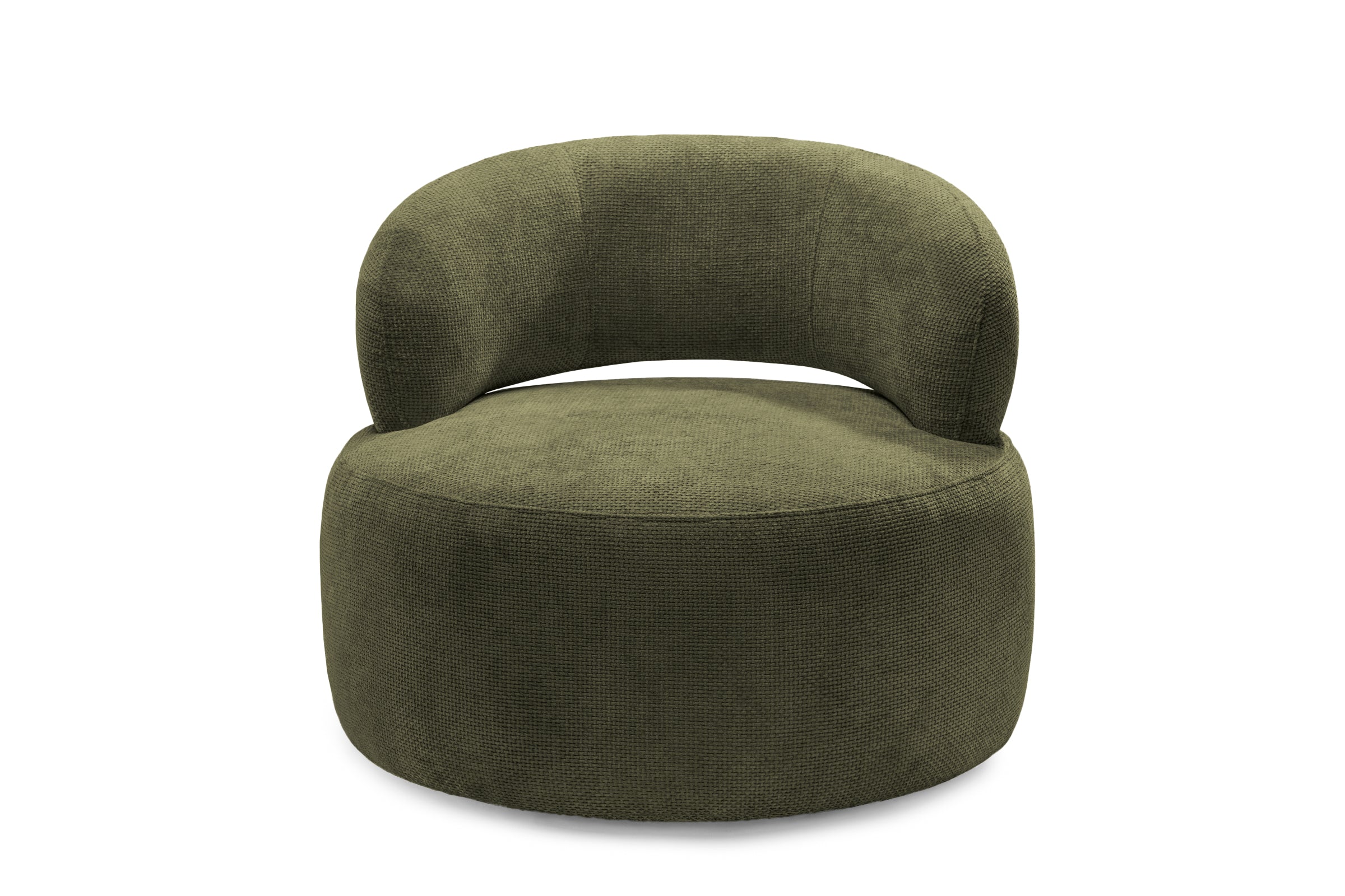 Fotoliu Moon, tetieră reglabilă, suport lombar, #color_Verde-Olive-Eden