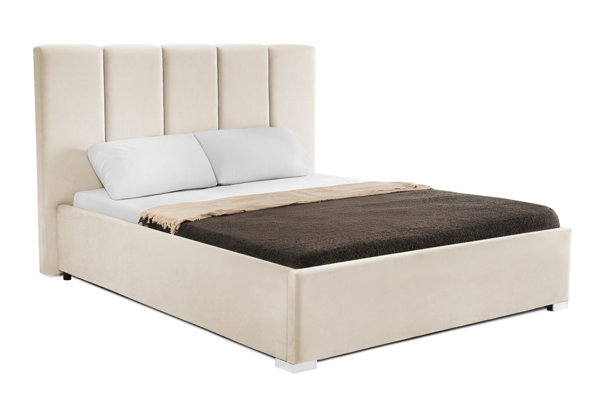 Pat Tapitat Luna, cu Lada Rabatabil, Prestigehome.ro, Prestige, #color_swing-bej
