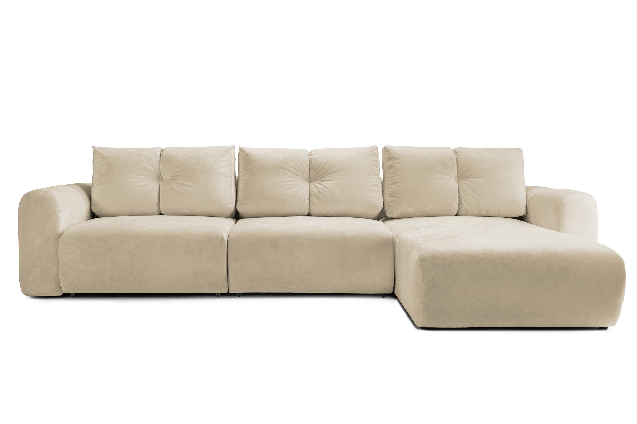 Colțar Extensibil GEORGIA cu 2 lăzi depozitare șezlong interschimbabil 348x190x87 cm