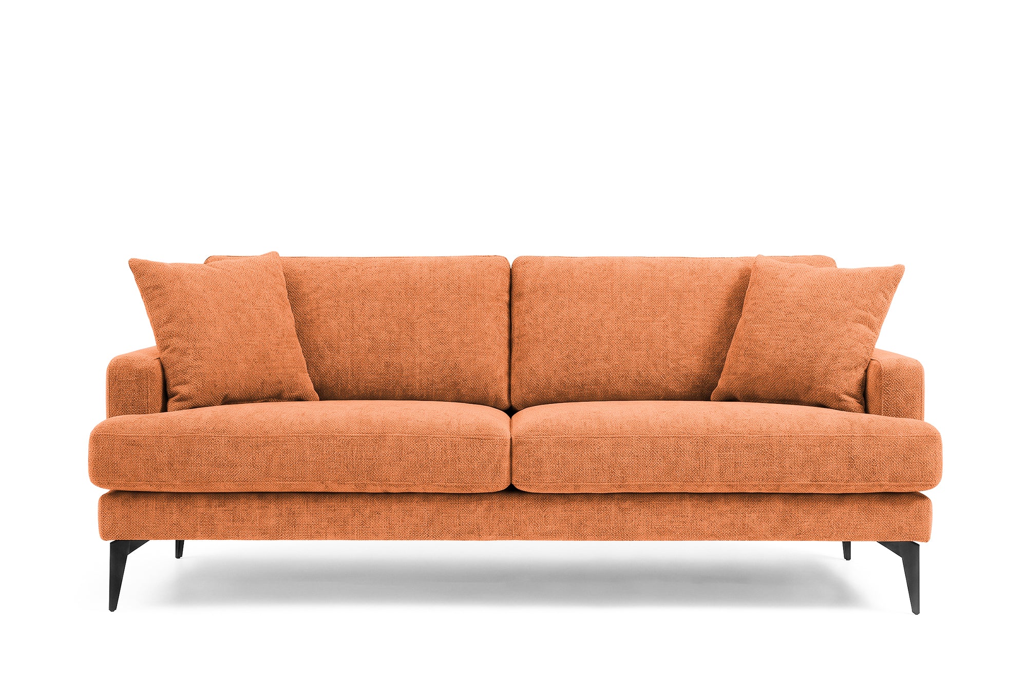 Colțar Fix AZURRO, cu ladă de depozitare, 280x90/180x85 cm - Prestigehome.ro - Colțar - Prestige #color_Portocaliu-Mystery
