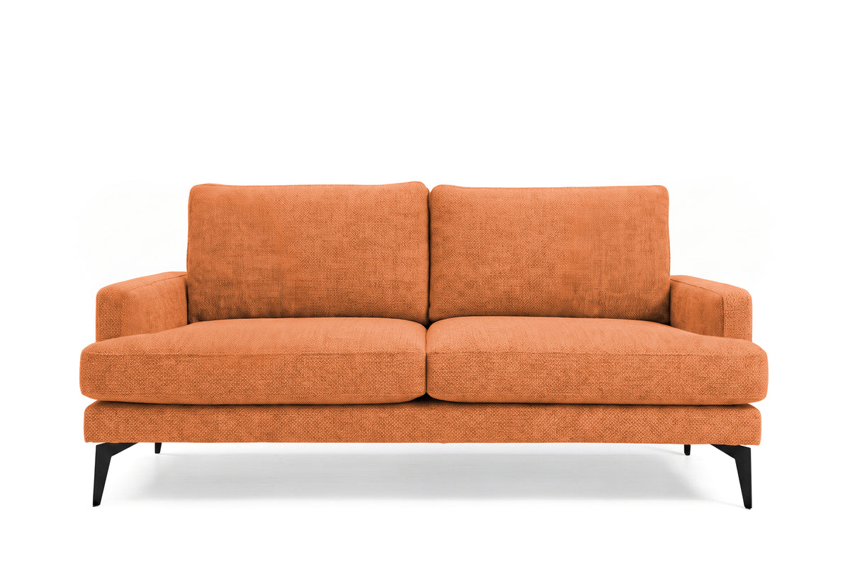 Colțar Fix AZURRO, cu ladă de depozitare, 280x90/180x85 cm - Prestigehome.ro - Colțar - Prestige #color_Portocaliu-Mystery
