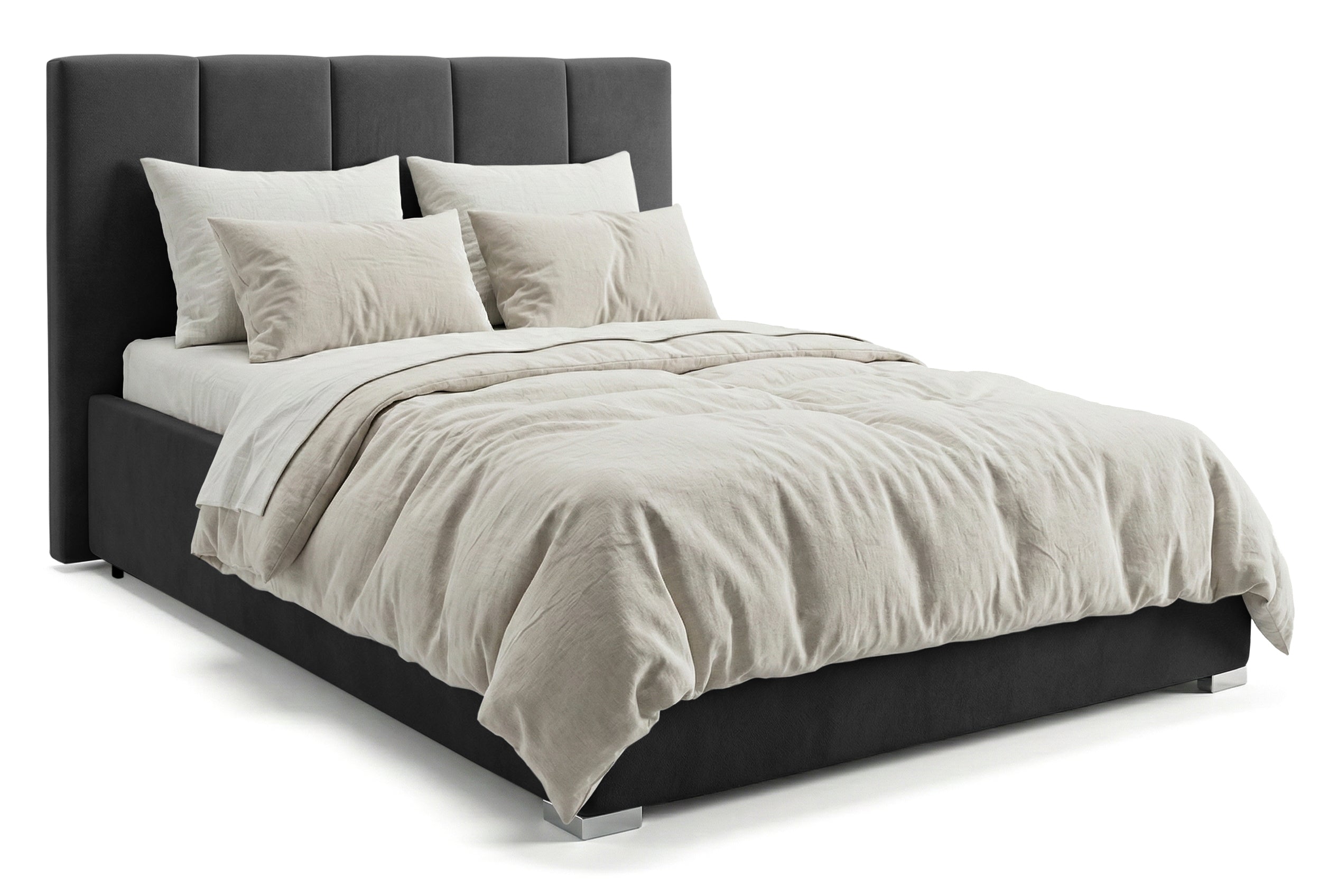 Pat Tapitat Luna, cu Lada Rabatabil, Prestigehome.ro, Prestige, #color_swing-negru