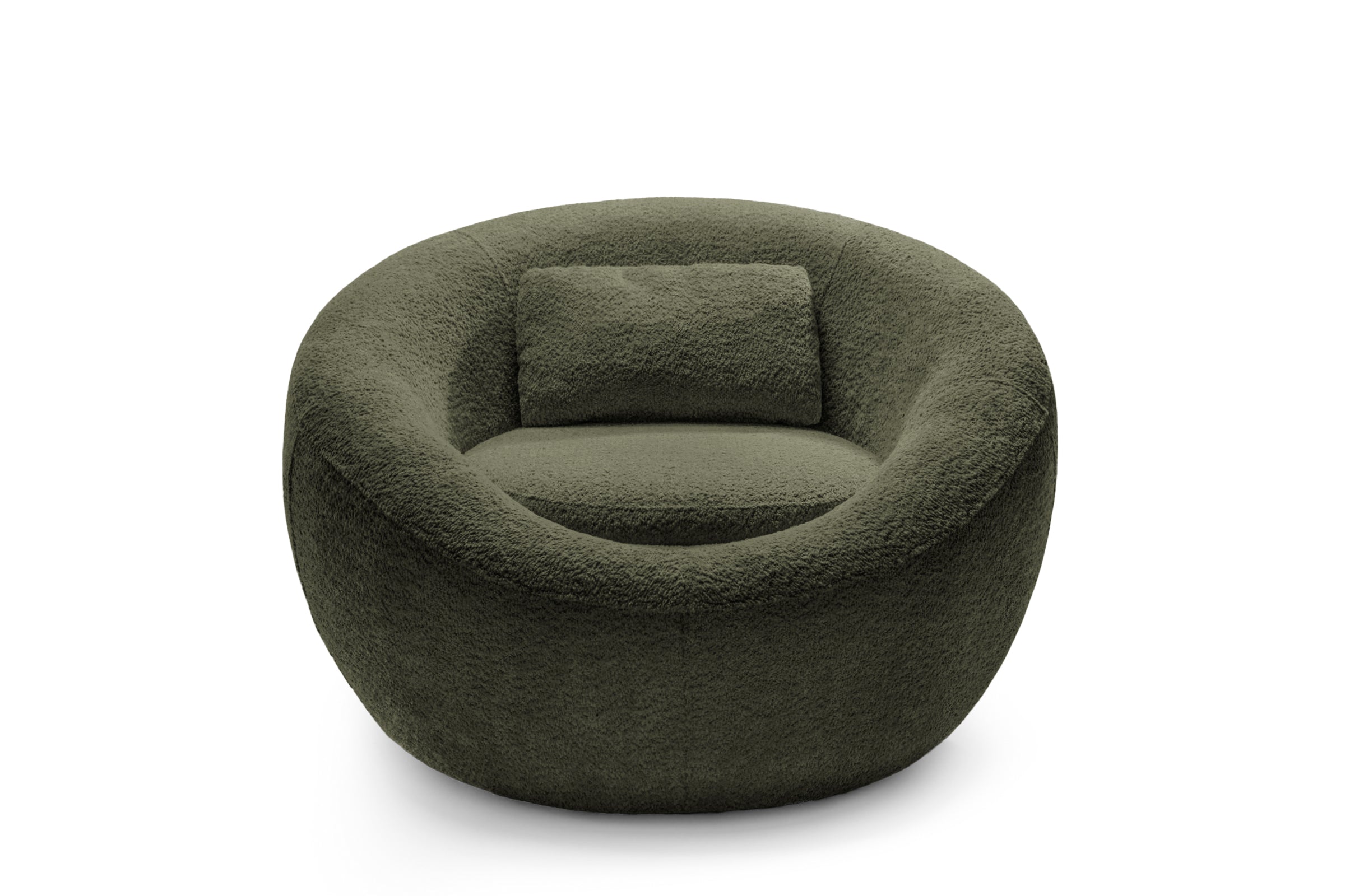 Fotoliu NIDO, suport lombar, 70x70x90 cm, #color_Verde-Anthology