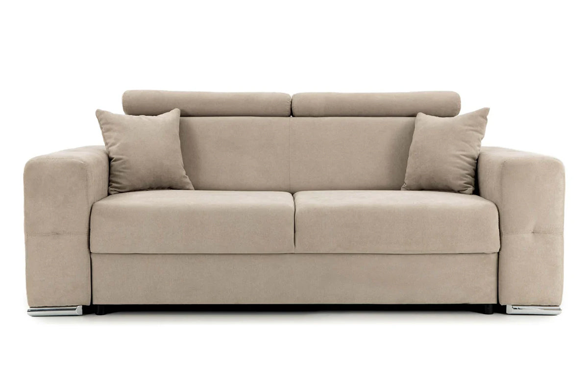 Canapea Fixa 2 locuri BELLAGIO, cu tetiere reglabile, 205x100x100 cm