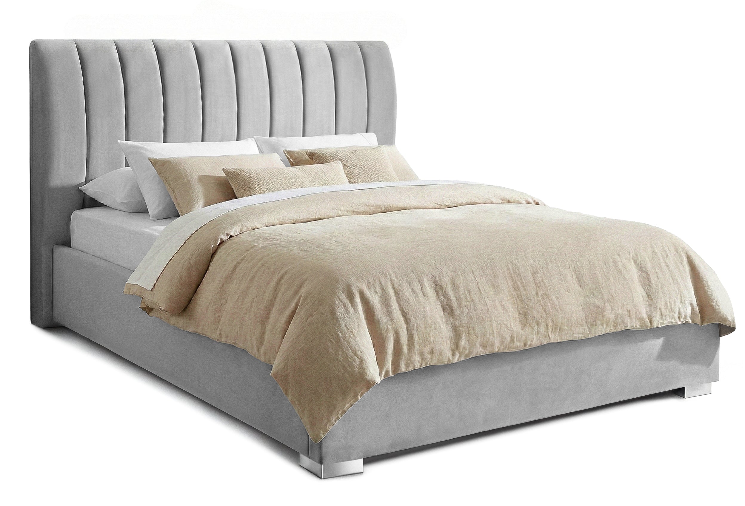 Pat Tapitat Santiago, cu Lada Rabatabil, Verde-Smarald, Prestigehome.ro, Prestige, #Color_swing-gri