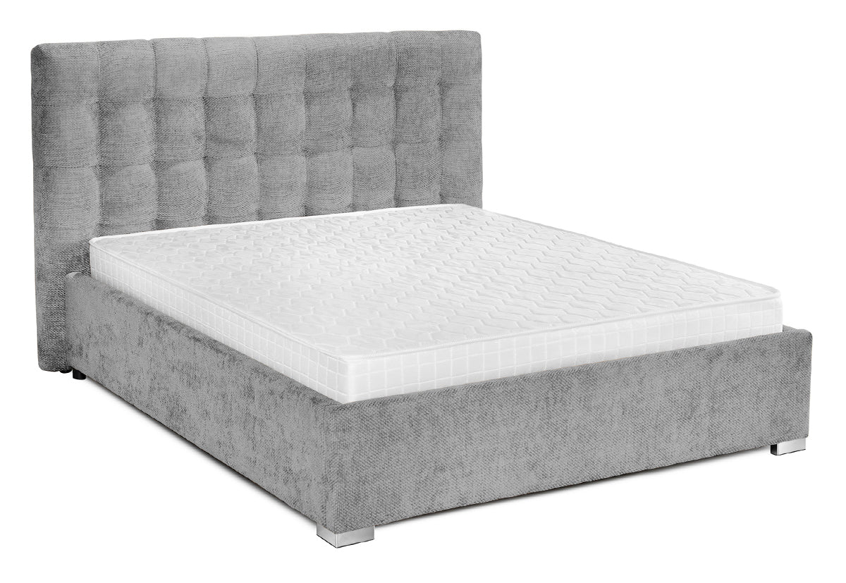 Pat Tapițat Strasbourg Premium, cu somieră rabatabilă și ladă depozitare