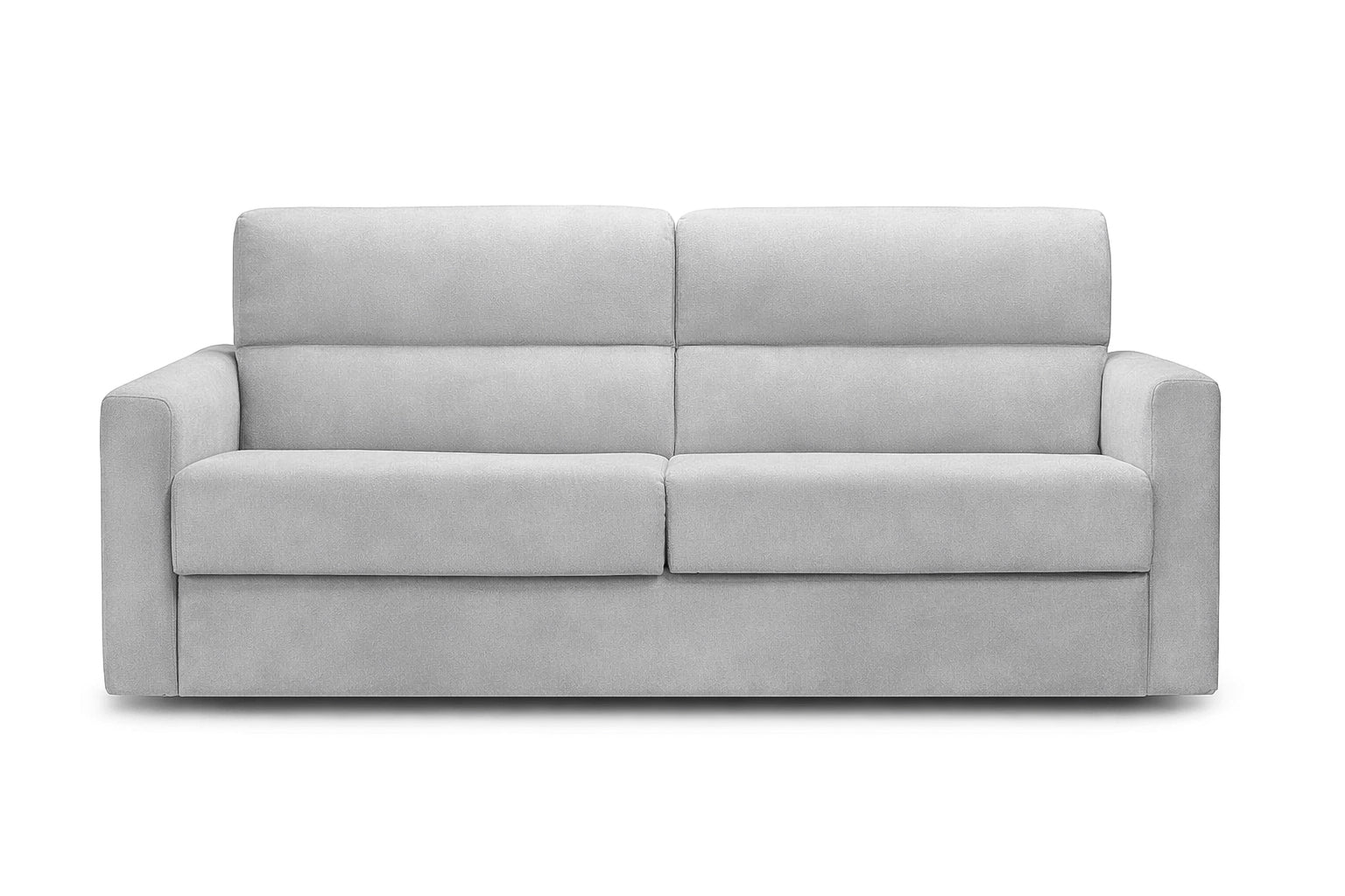 Canapea Extensibilă 2 locuri SOHO, cu mecanism și saltea din spumă inclusă, 187 x 103 x 83 cm, Gri - Outlet