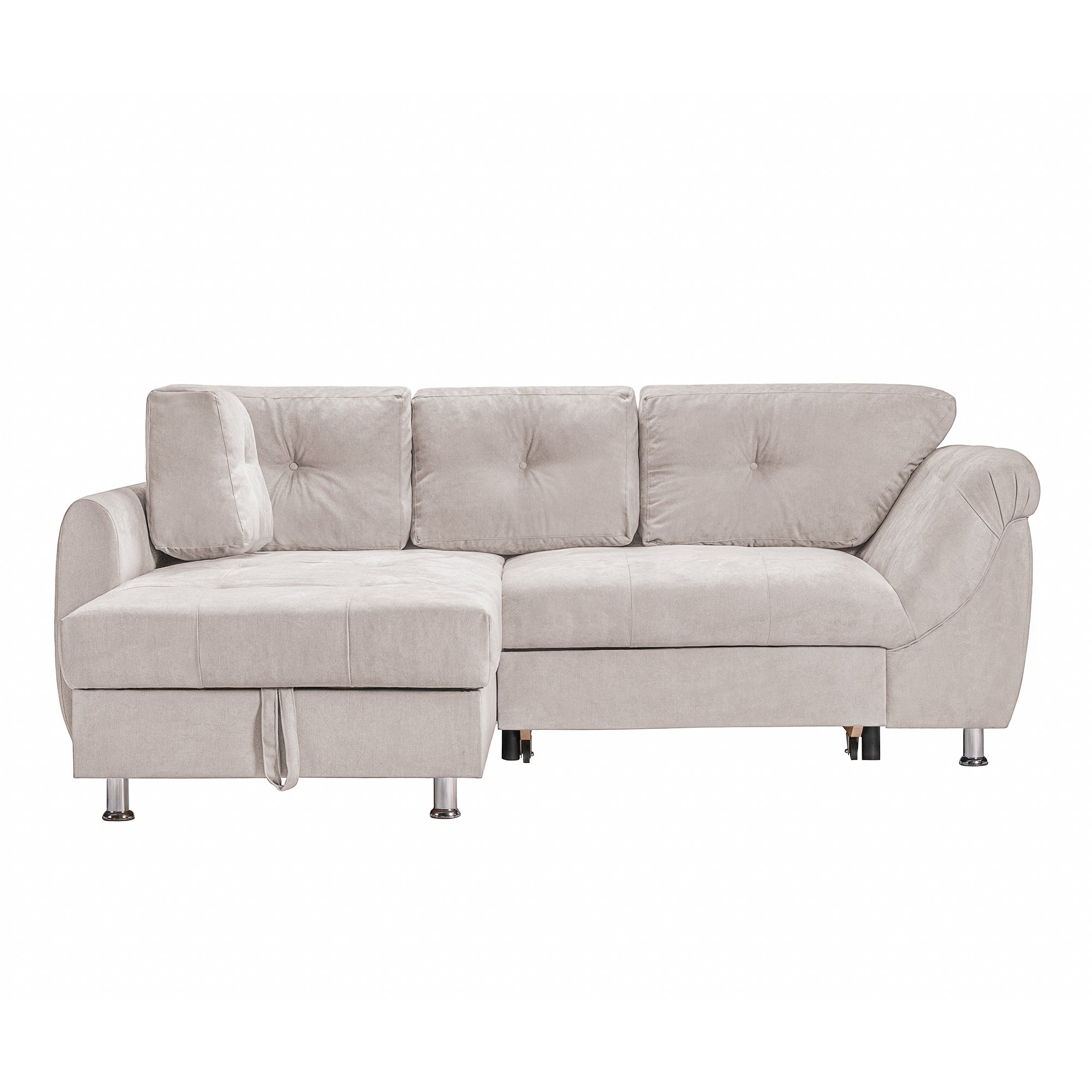 Colțar Extensibil MERLIN cu lada depozitare variante stânga/dreapta 230 x 190 x 93 cm