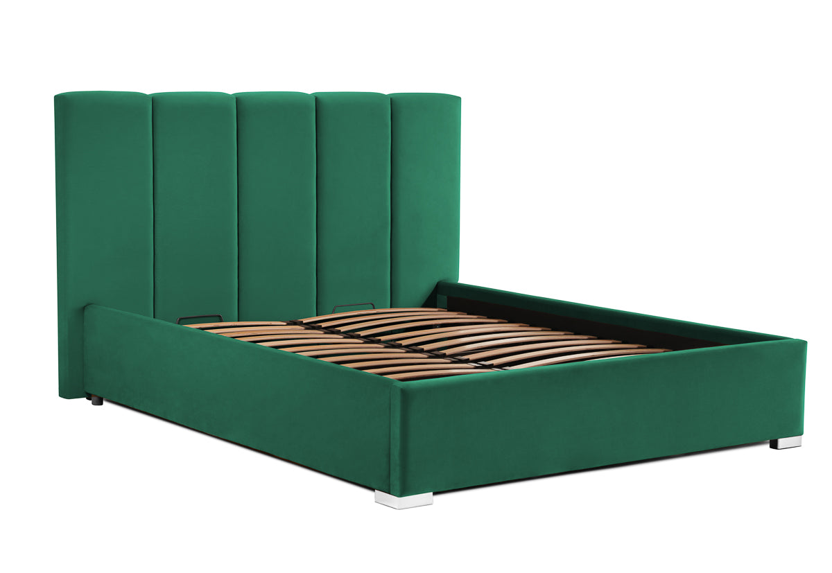 Pat Tapitat Luna, cu Lada Rabatabil, Prestigehome.ro, Prestige, #color_swing-verde