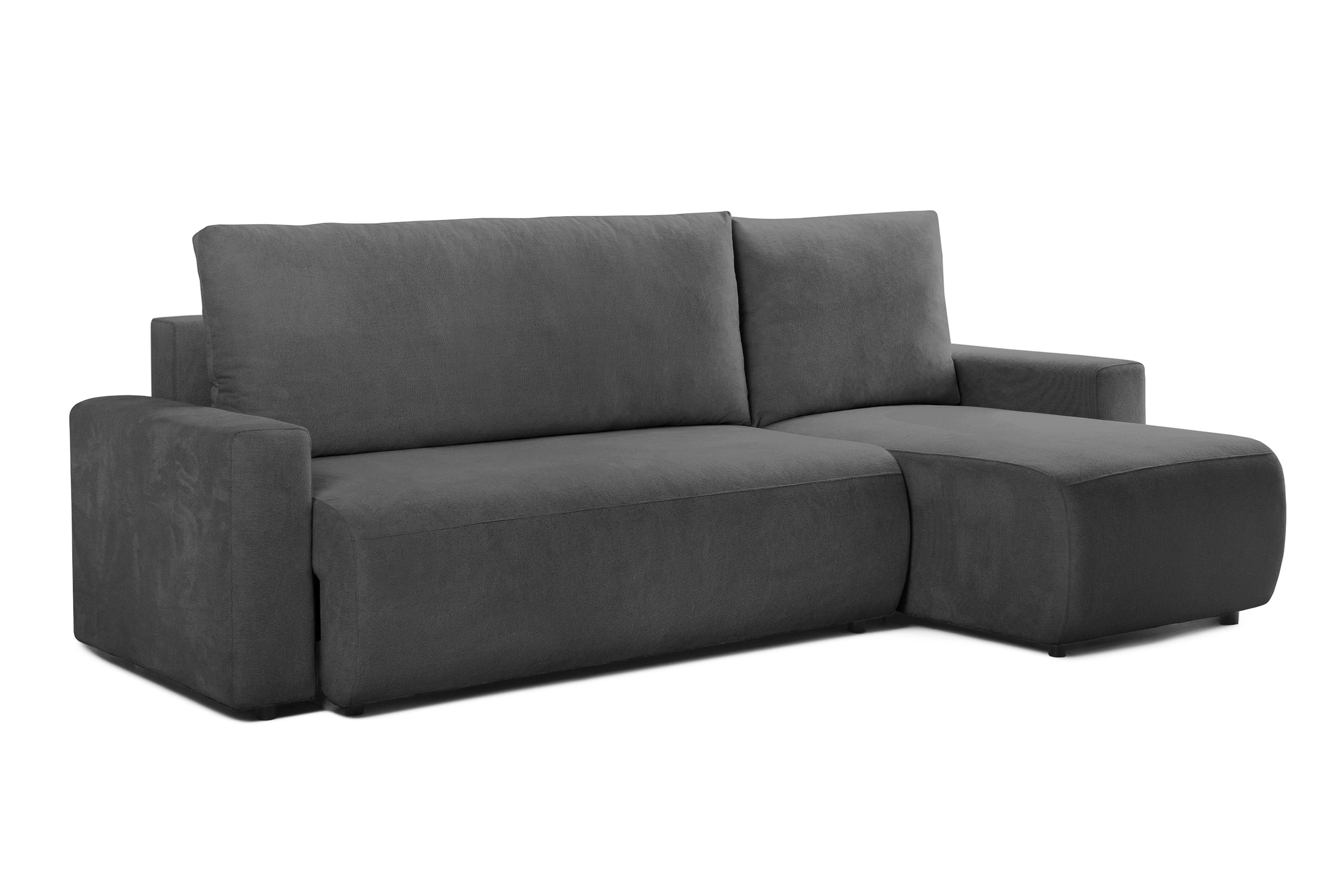 Canapea Extensibilă 3 locuri KENZO, 235x100x93 cm, #color_Gri-Cenusiu-Memphis