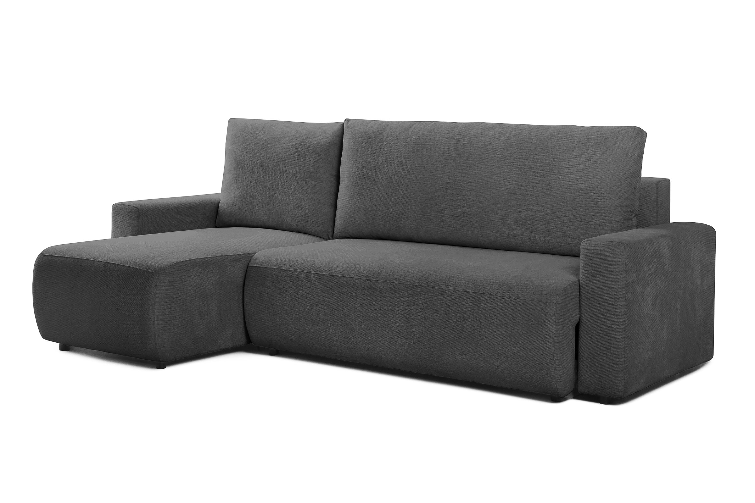 Canapea Extensibilă 3 locuri KENZO, 235x100x93 cm, #color_Gri-Cenusiu-Memphis